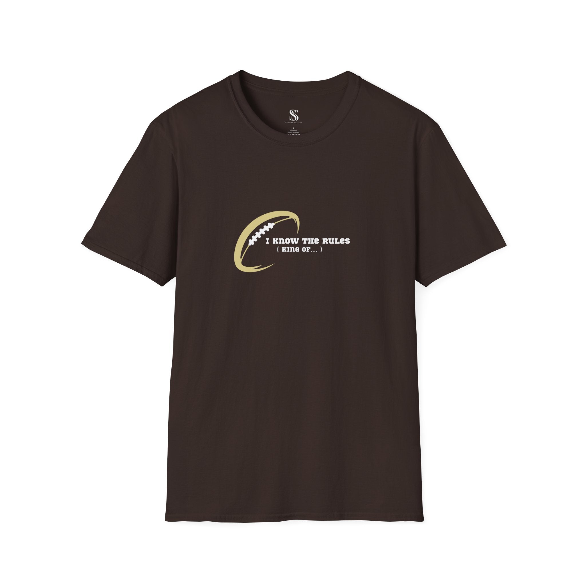 Men's Football "I Know the Rules" Tee