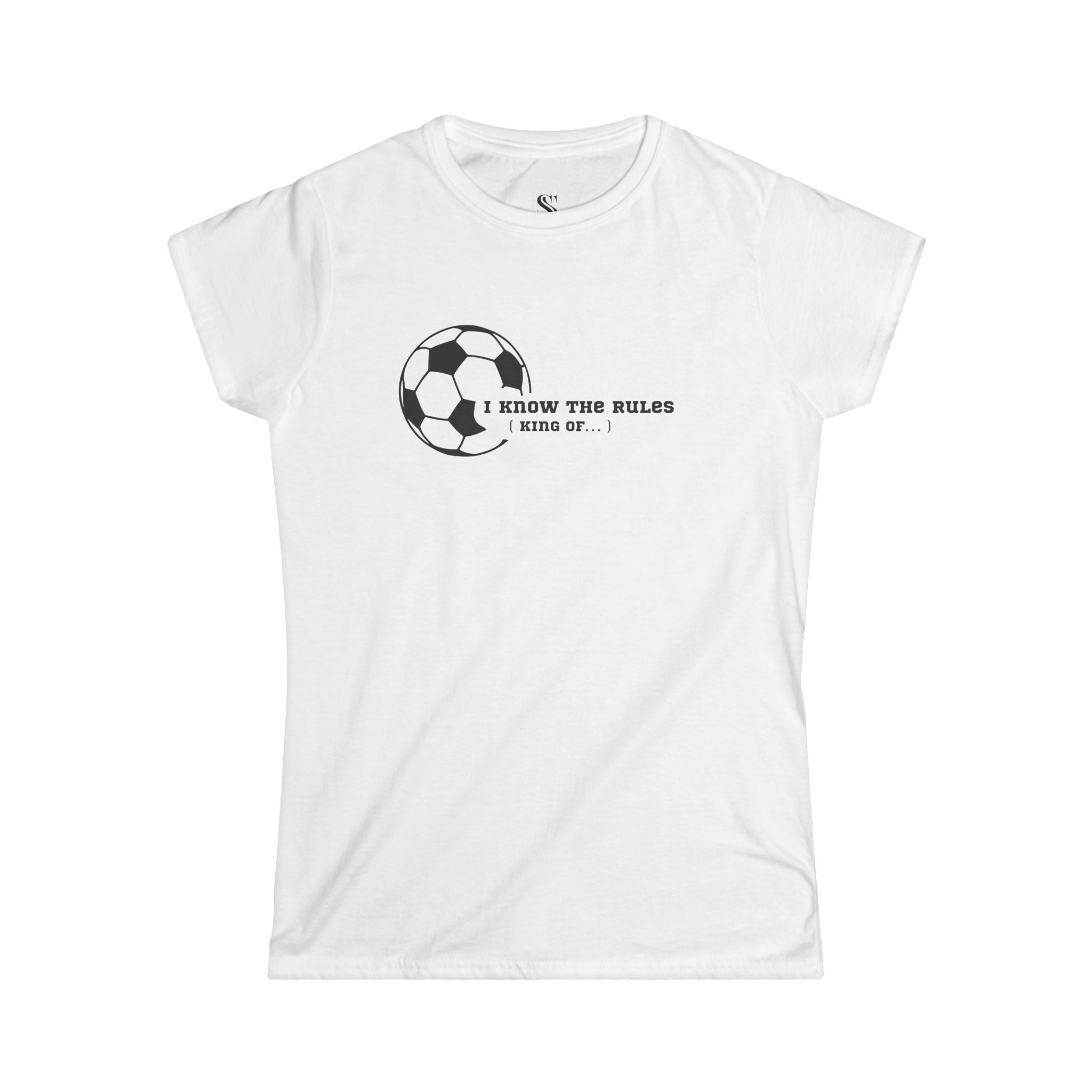 Women’s "I Know the Rules" Soccer Tee