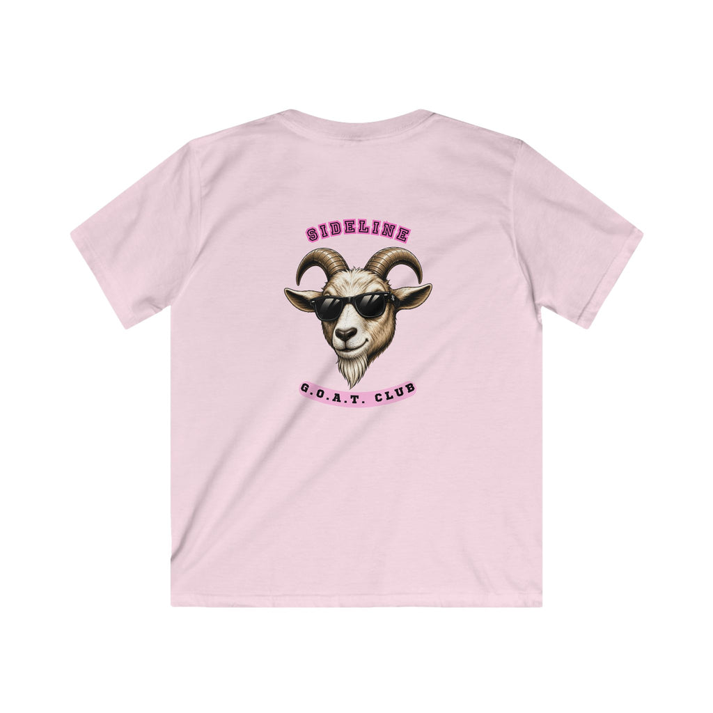 Children's "Sideline G.O.A.T. Club" Graphic Tee