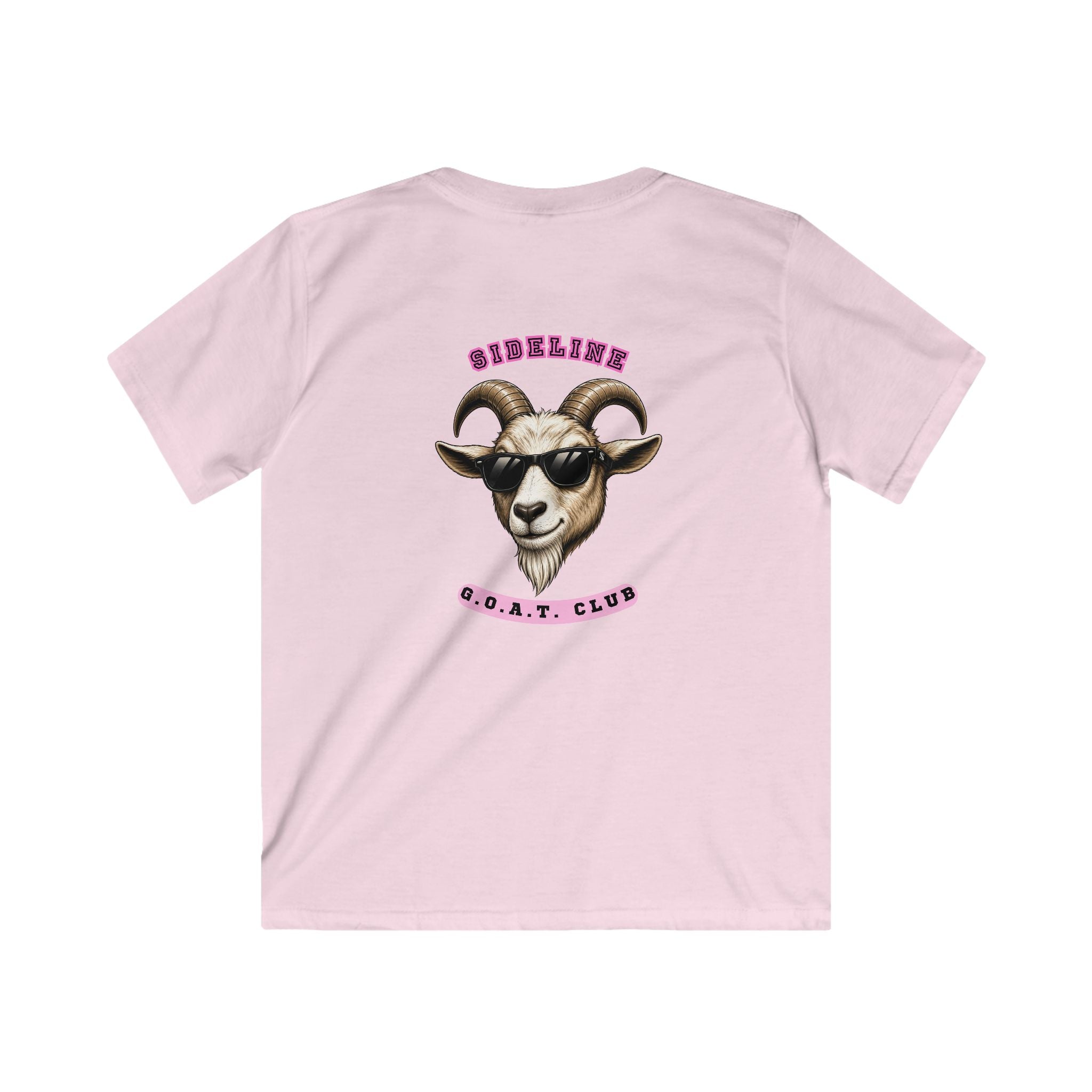 Children's "Sideline G.O.A.T. Club" Graphic Tee