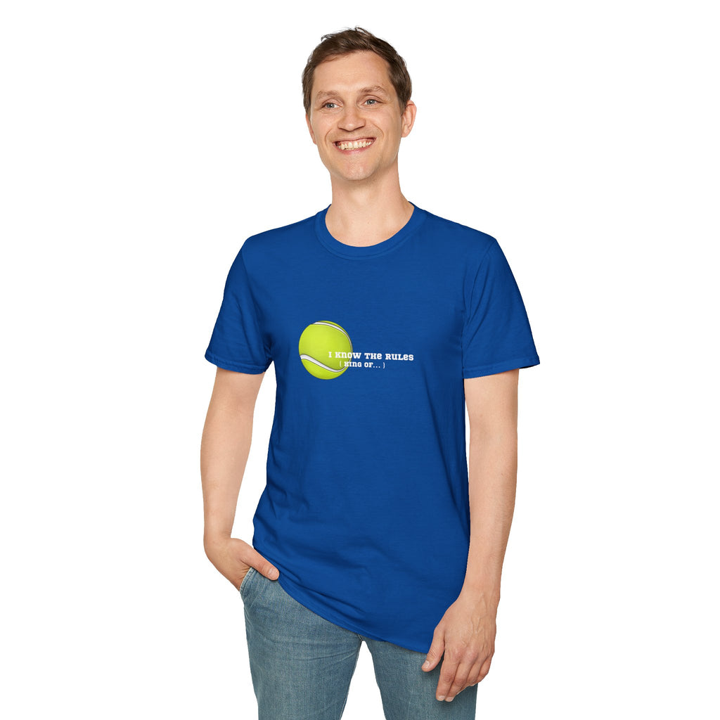 Men's Tennis “I Know the Rules” Tee