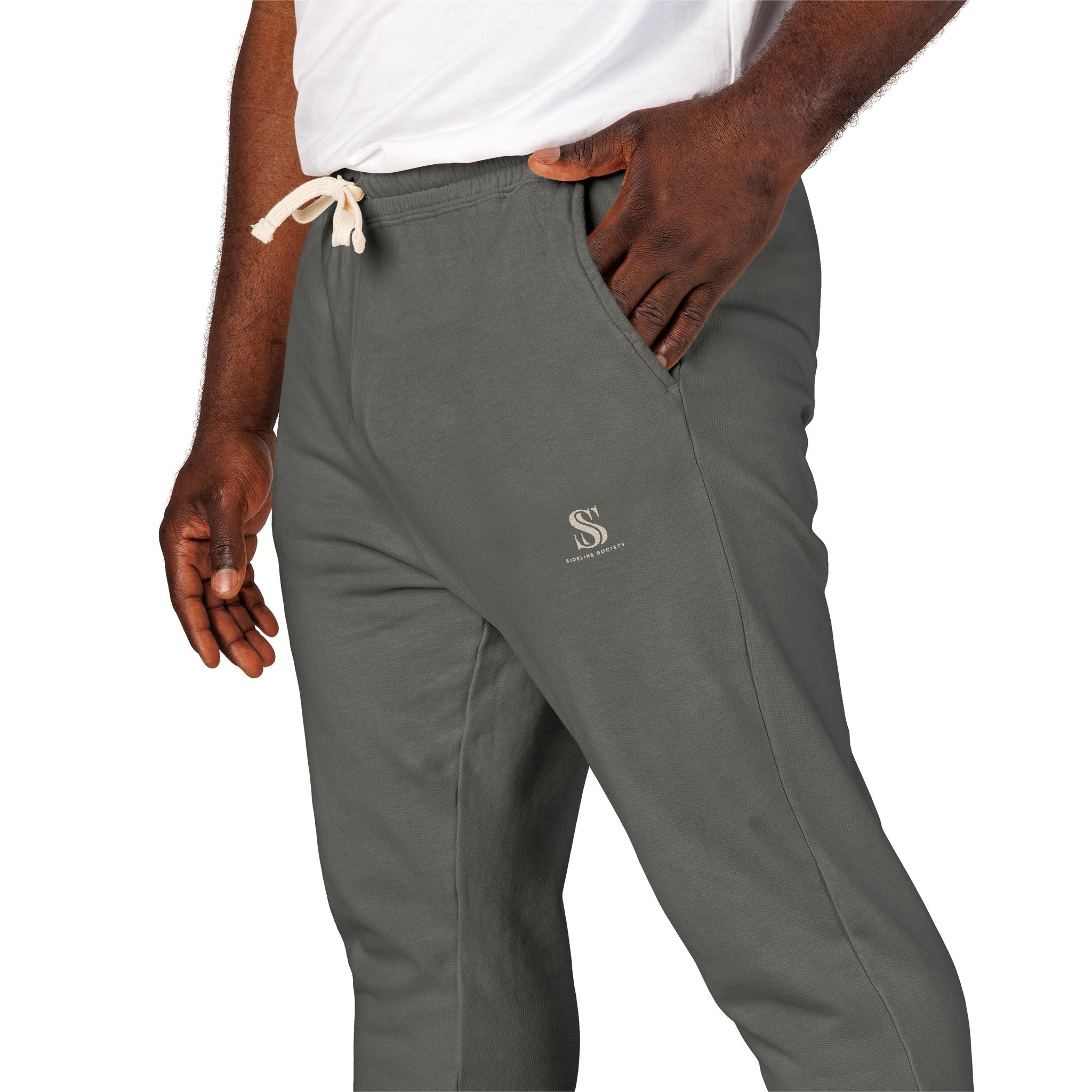 Unisex Embroidered Sea Serpent Joggers