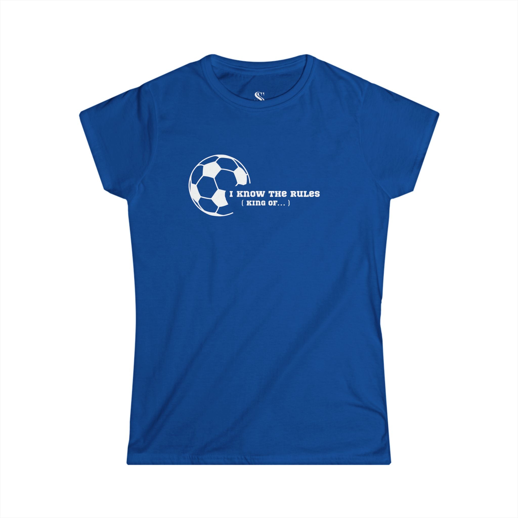 Women’s "I Know the Rules" Soccer Tee