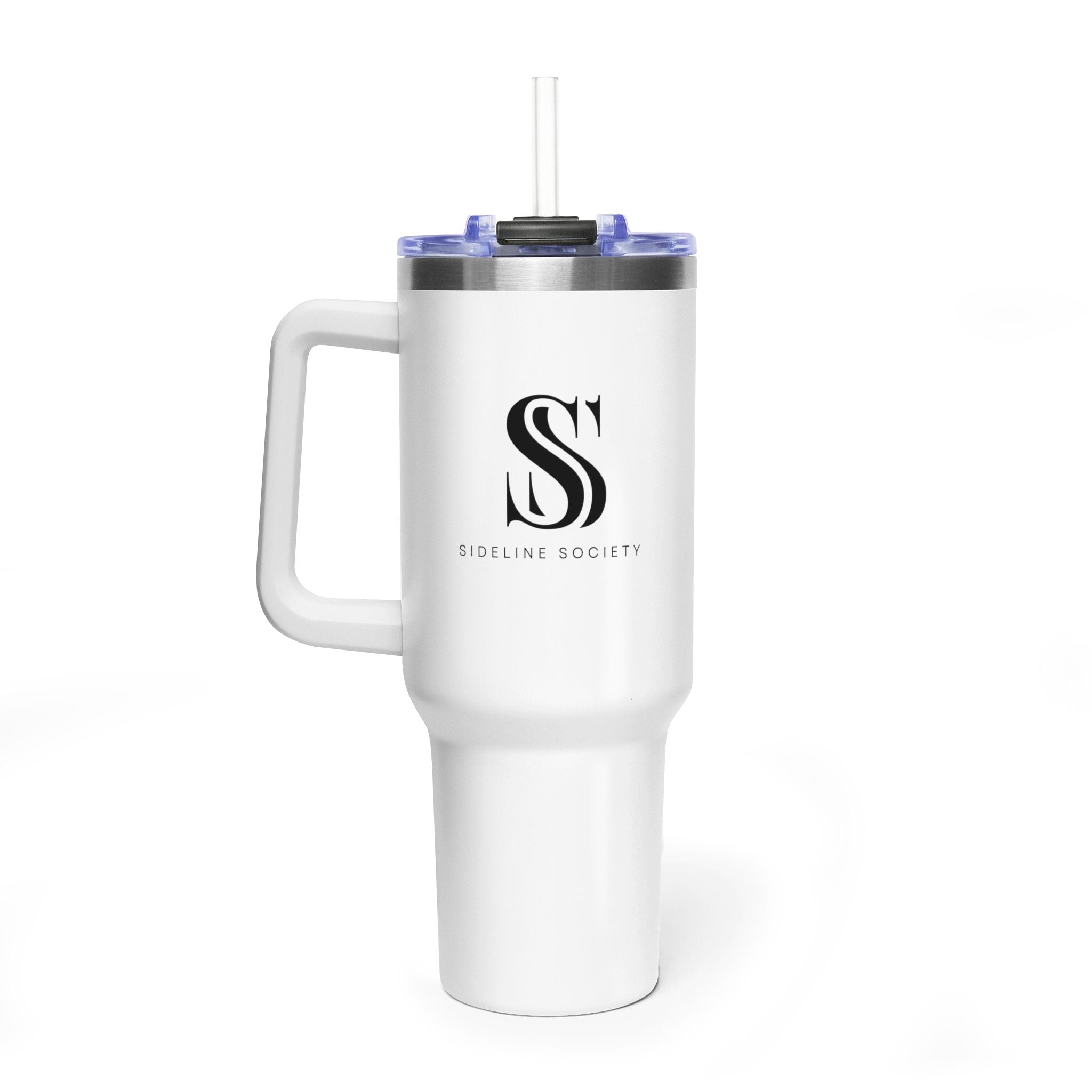 SS 40oz Stainless Steel "The Tumbler" w/ Straw