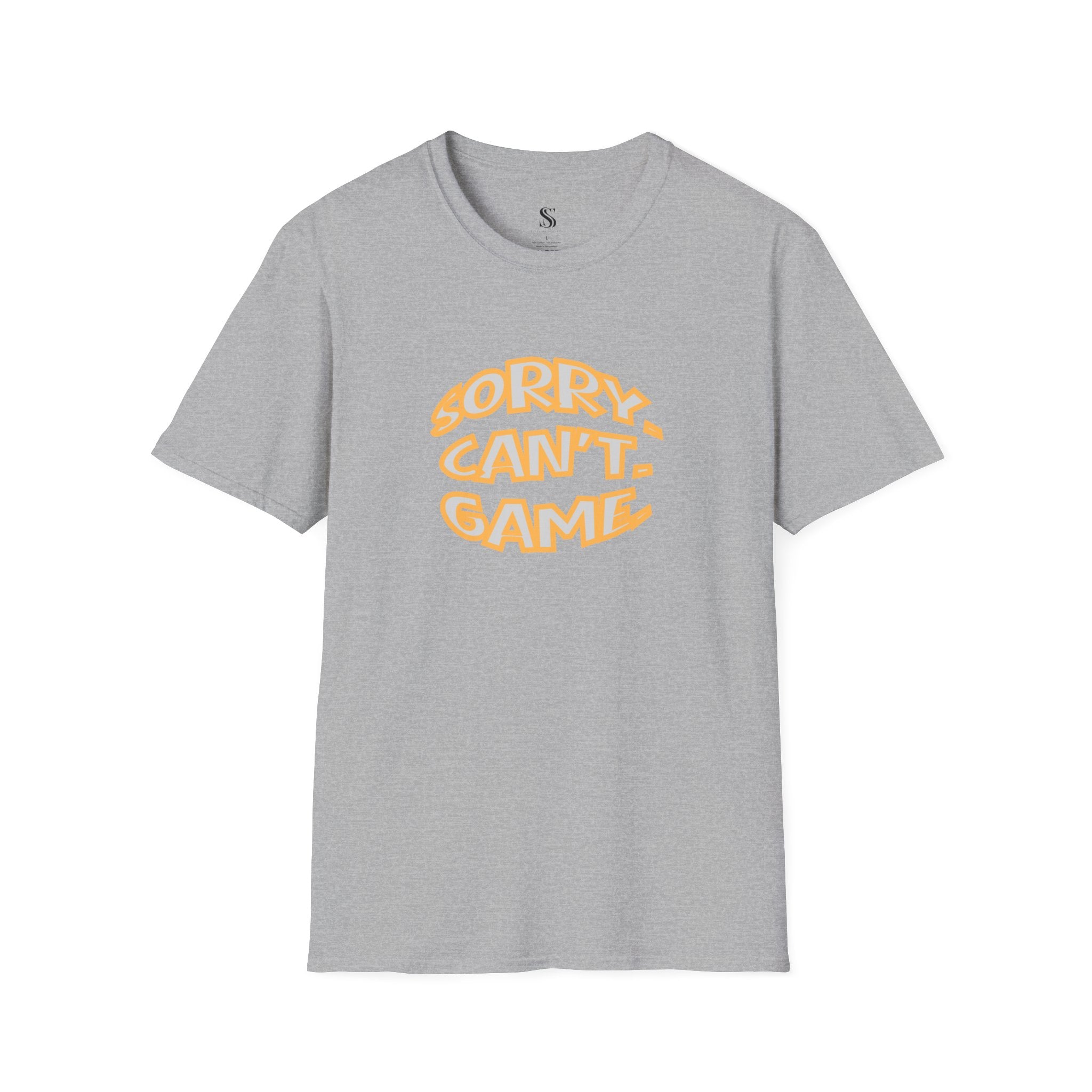 Men's "Sorry. Can't. Game." Retro Tee