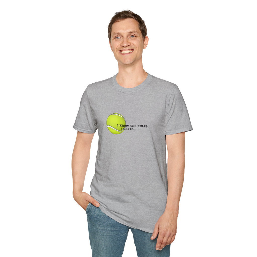 Men's Tennis “I Know the Rules” Tee