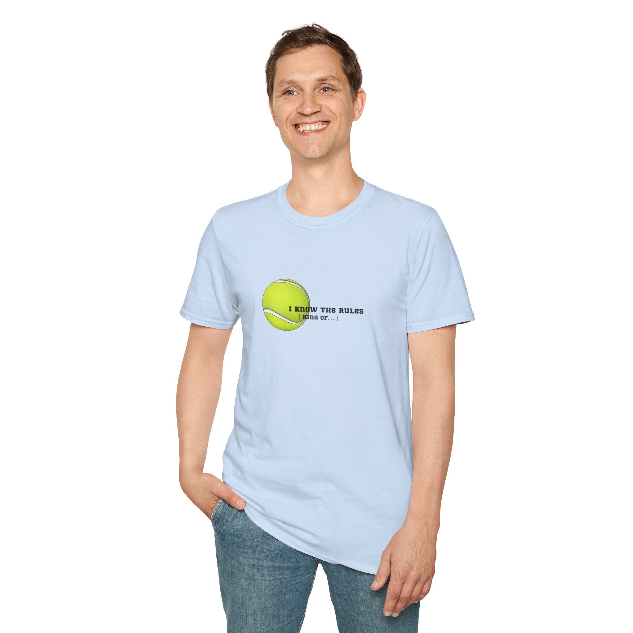 Men's Tennis “I Know the Rules” Tee