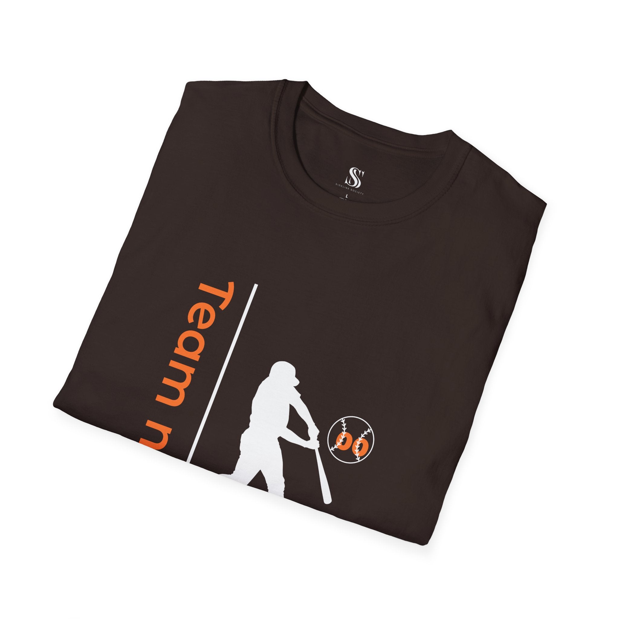 Men's Personalized Baseball Team & Player Name Tee