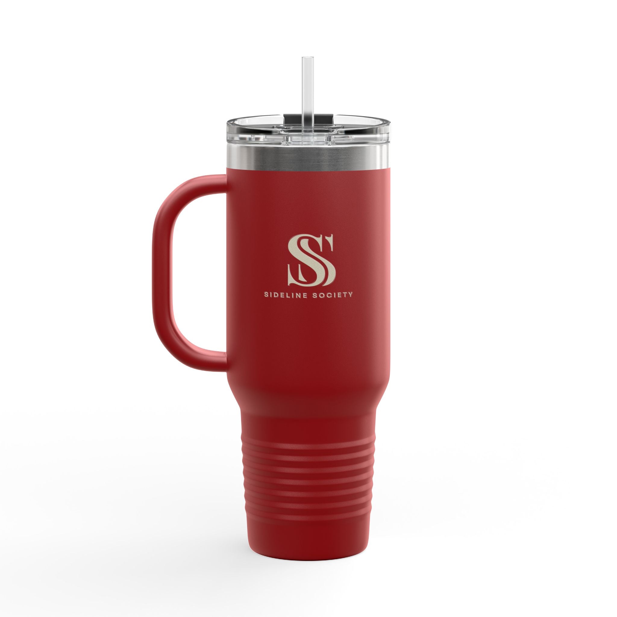 Sideline 40oz. Stainless Insulated Tumbler w/ Straw