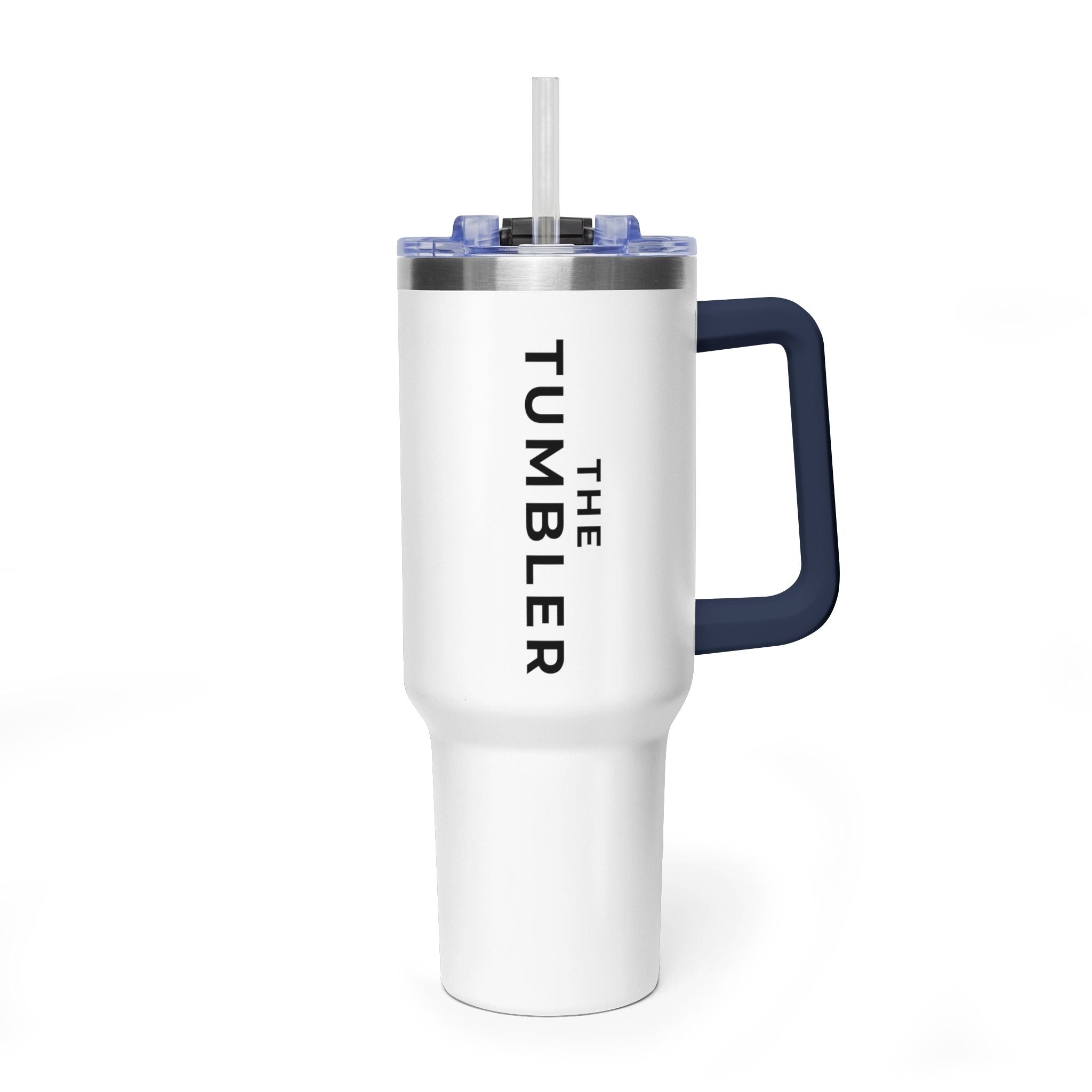 SS 40oz Stainless Steel "The Tumbler" w/ Straw