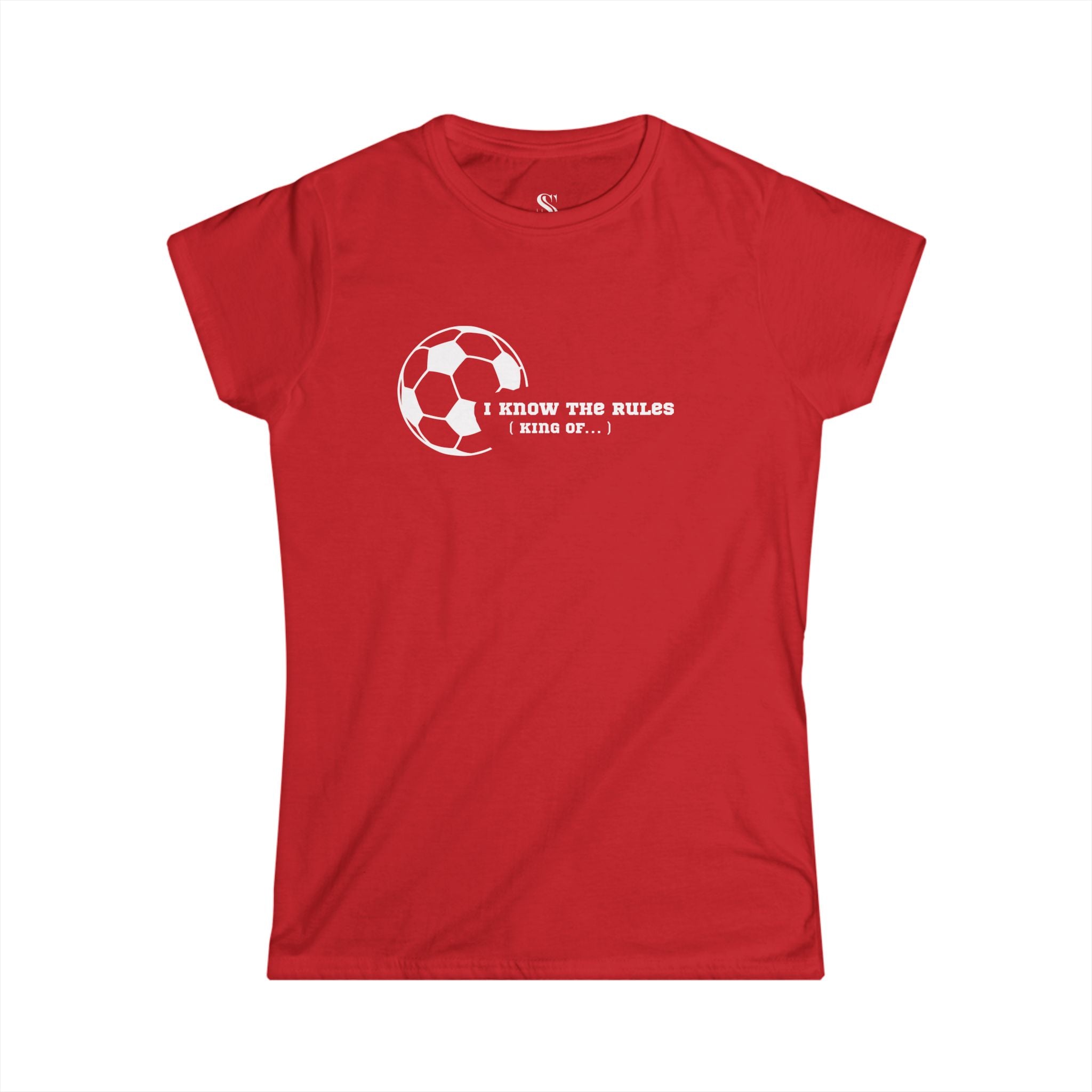 Women’s "I Know the Rules" Soccer Tee