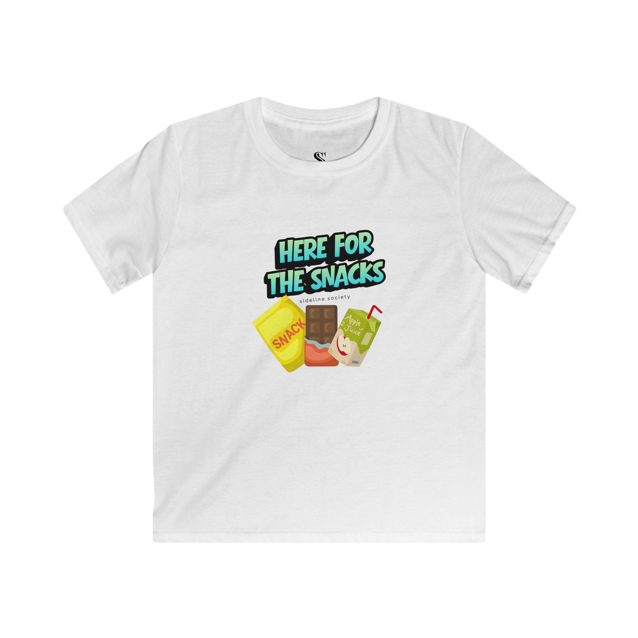 Children's "Here for the Snacks" Graphic Tee