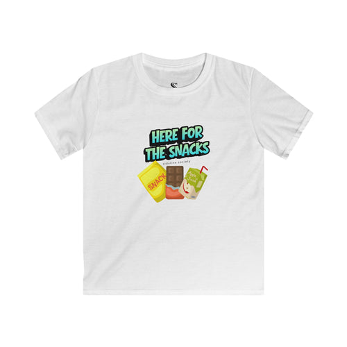 Children's "Here for the Snacks" Graphic Tee