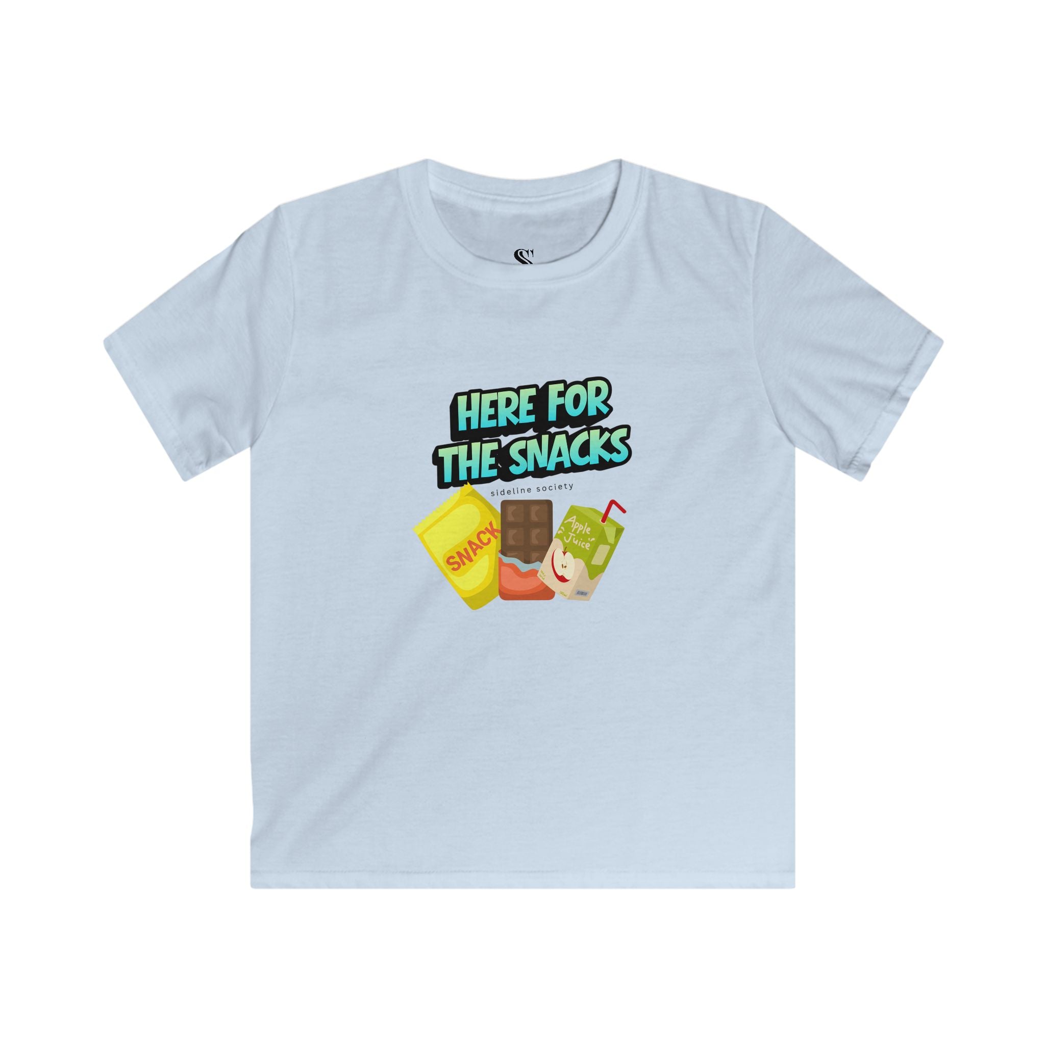 Children's "Here for the Snacks" Graphic Tee