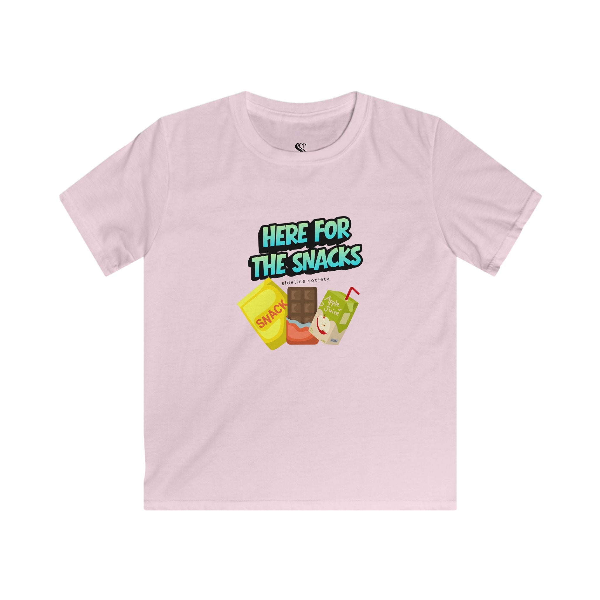 Children's "Here for the Snacks" Graphic Tee
