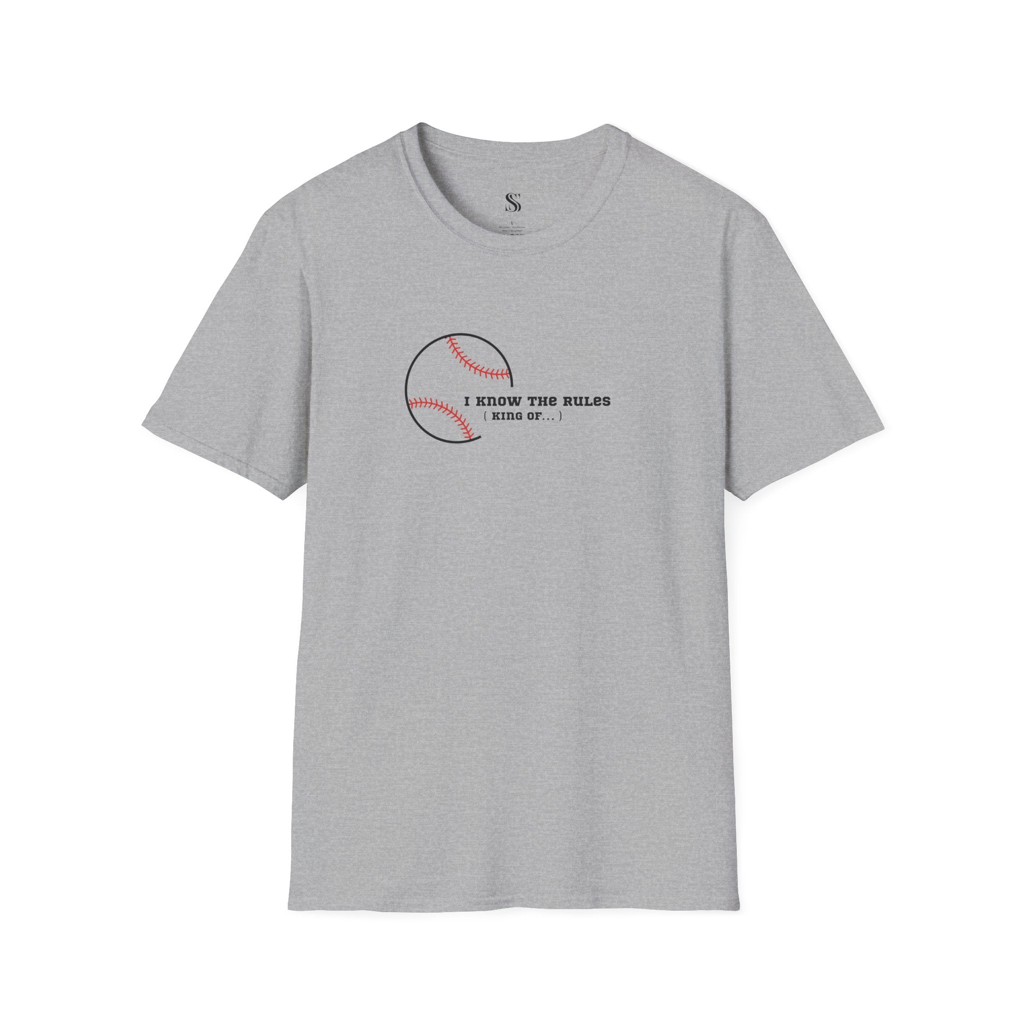 Men's Baseball "I Know the Rules" Tee