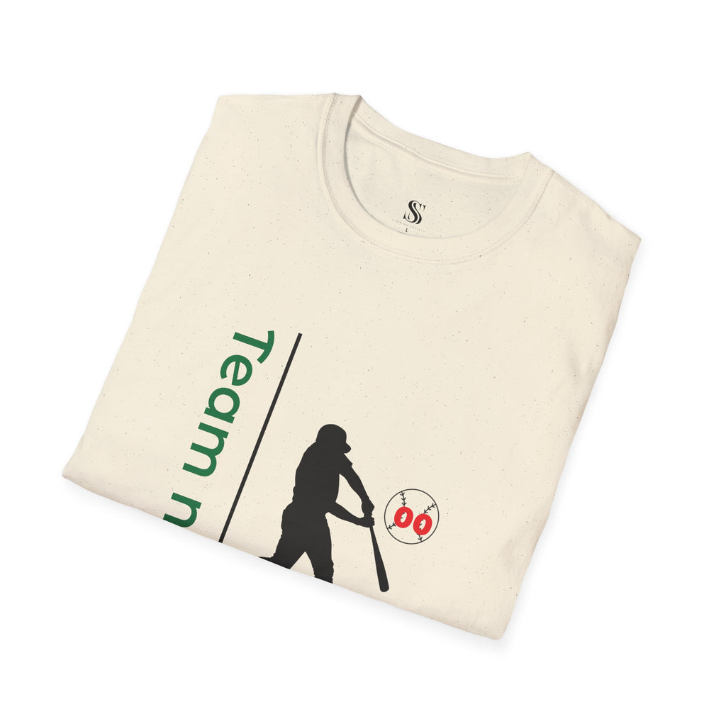 Men's Personalized Baseball Team & Player Name Tee