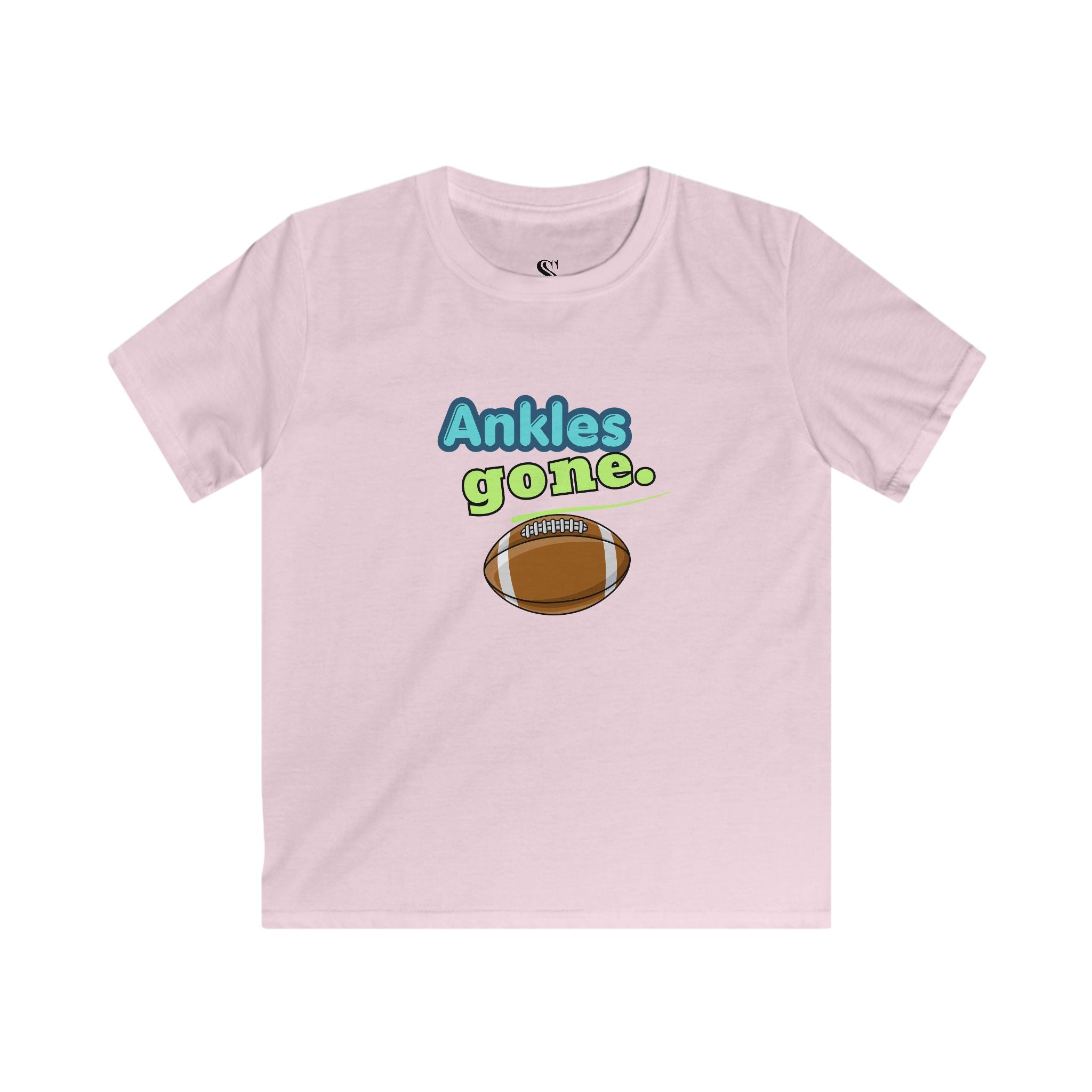Children's “Ankles Gone” Football Graphic Tee