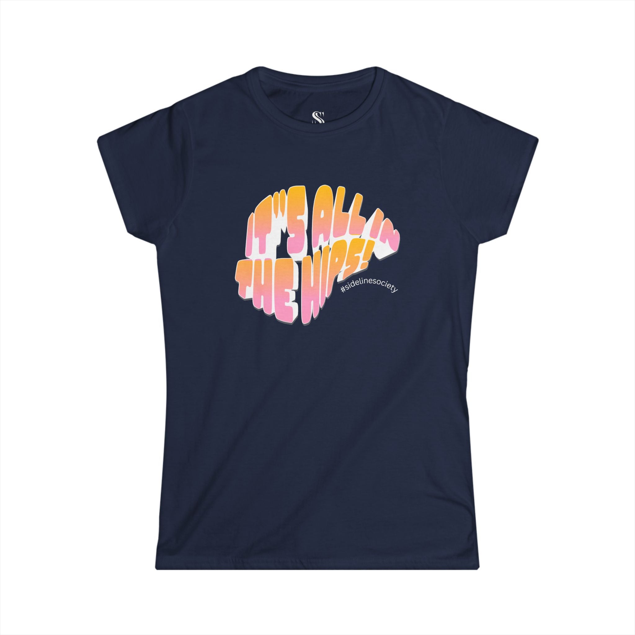Women's "It's All in the Hips" Retro Tee