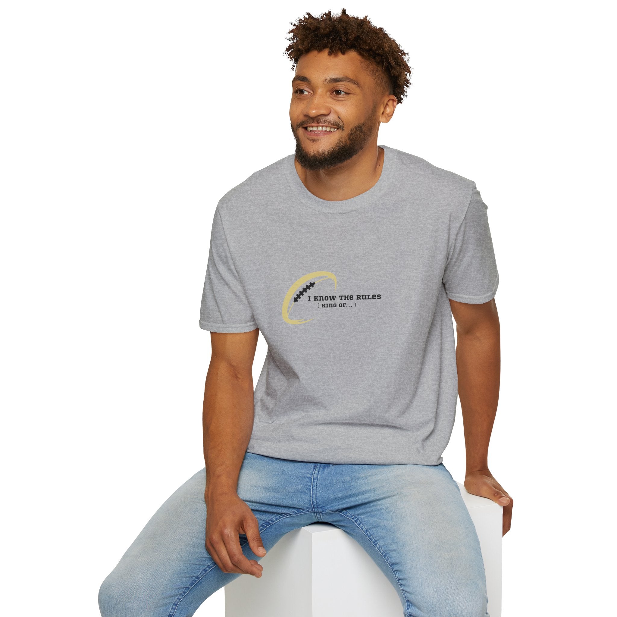 Men's Football "I Know the Rules" Tee