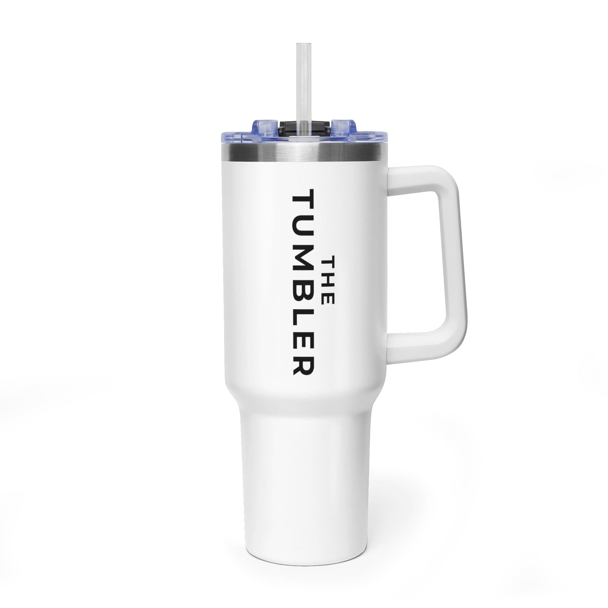 SS 40oz Stainless Steel "The Tumbler" w/ Straw