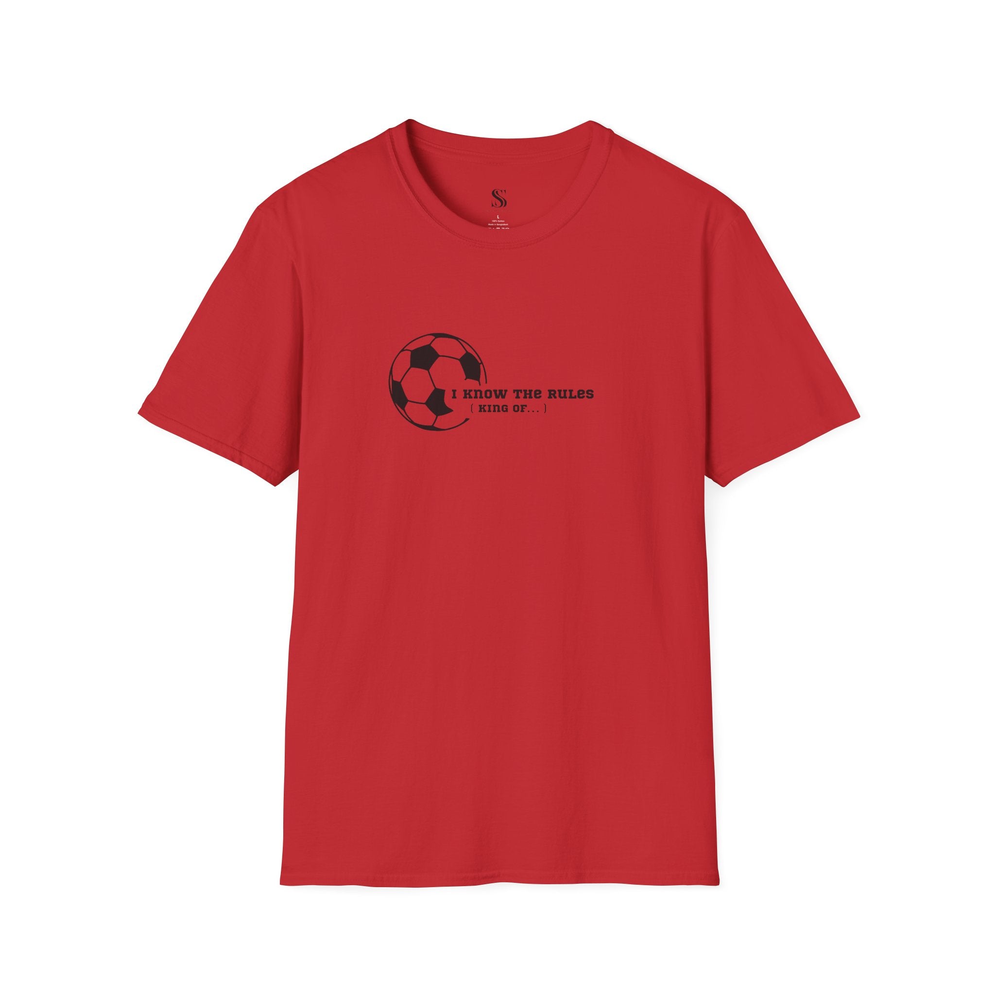 Men's Soccer "I Know the Rules" Tee
