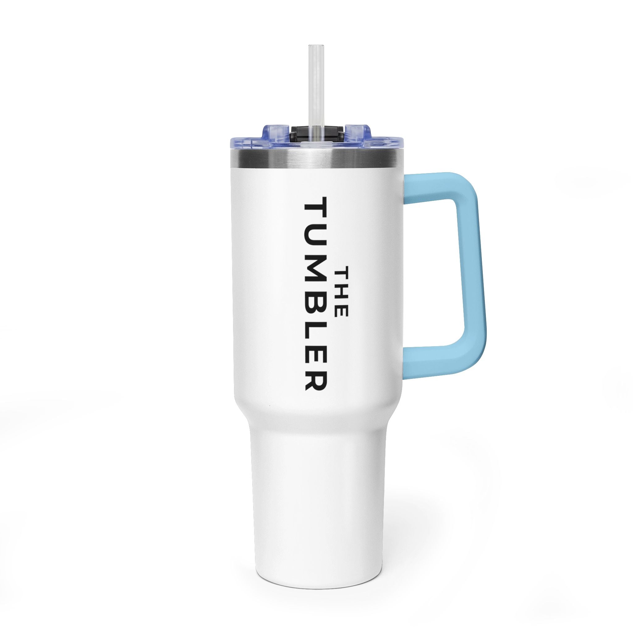 SS 40oz Stainless Steel "The Tumbler" w/ Straw