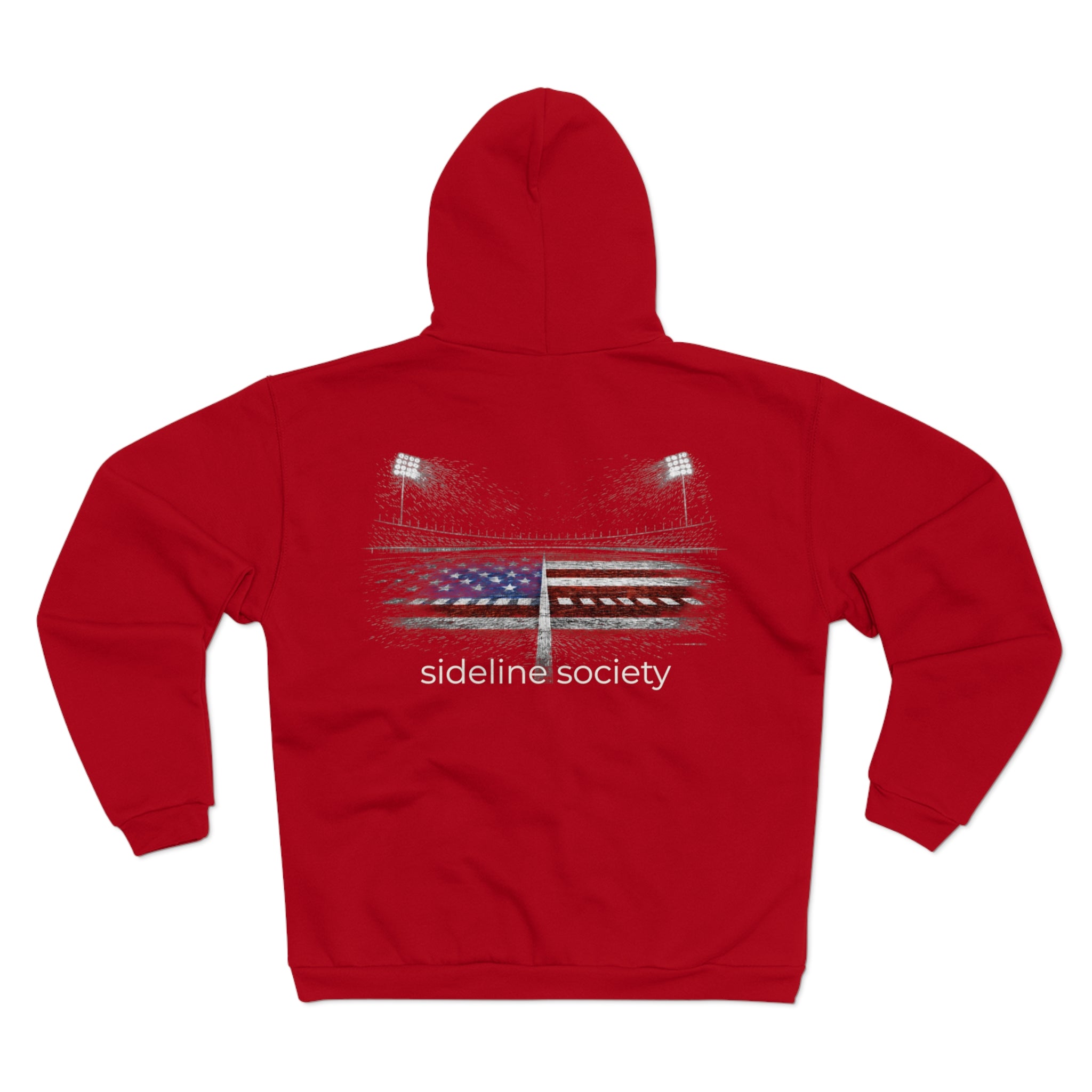 Men's USA Stadium Hooded Zip Sweatshirt