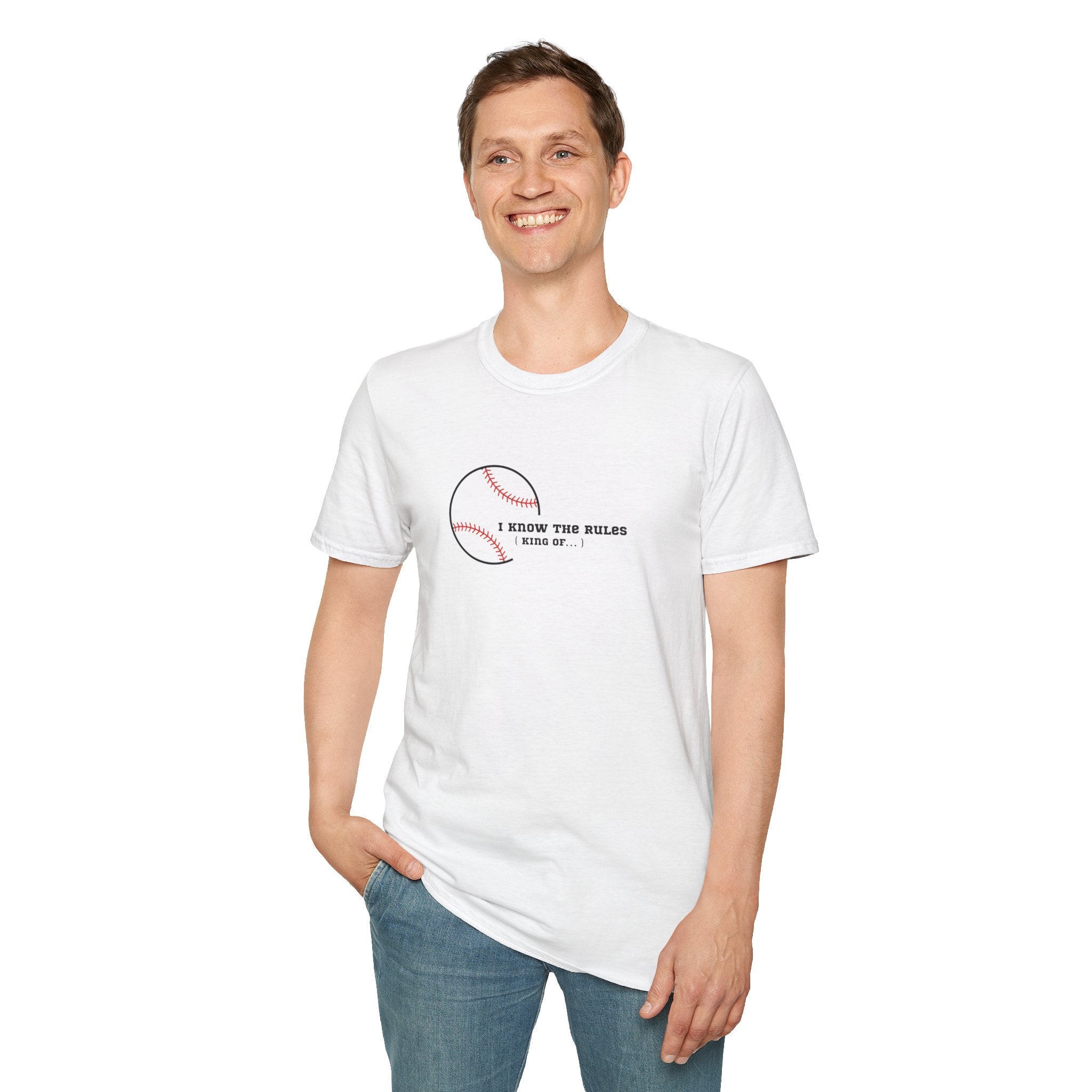 Men's Baseball "I Know the Rules" Tee