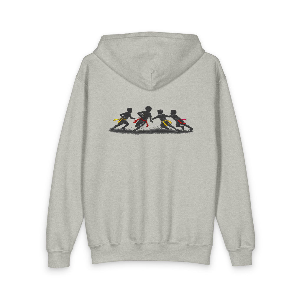 Children's Flag Football Graphic Zip Hoodie