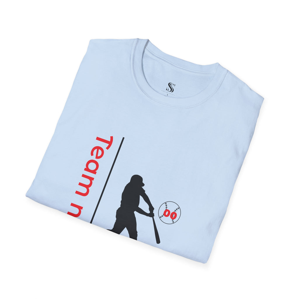 Men's Personalized Baseball Team & Player Name Tee