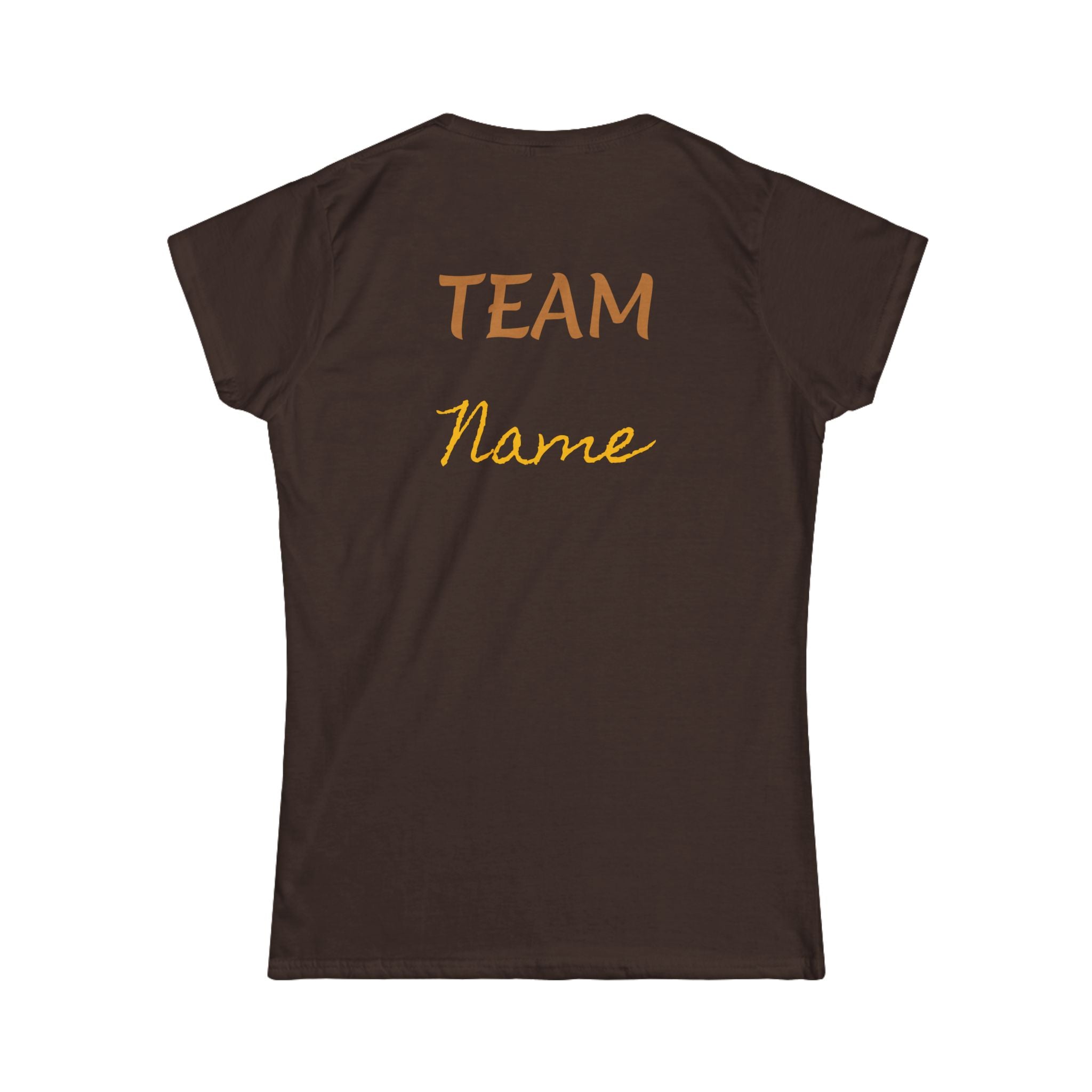 Women's Personalized Team "Name" Tee