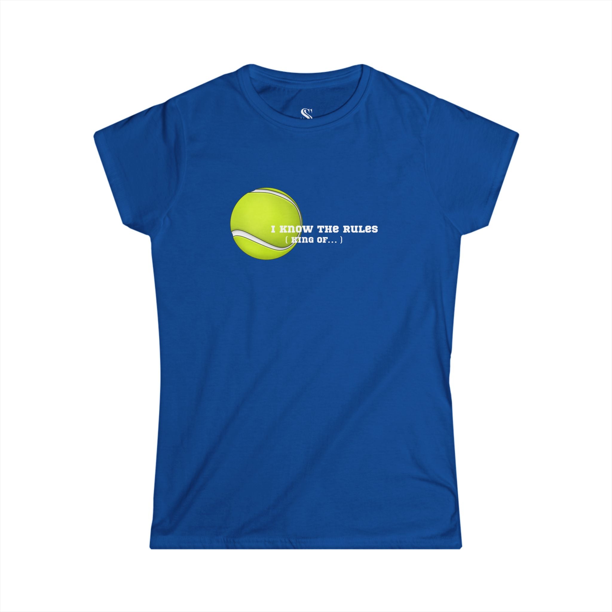 Women's "I Know the Rules" Tennis Tee