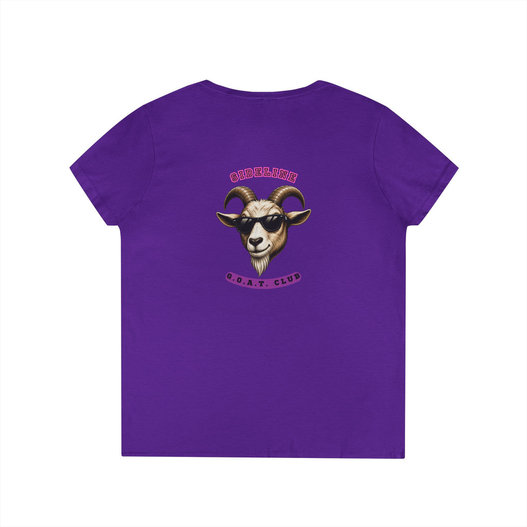 Women's "Sideline G.O.A.T. Club" V-Neck