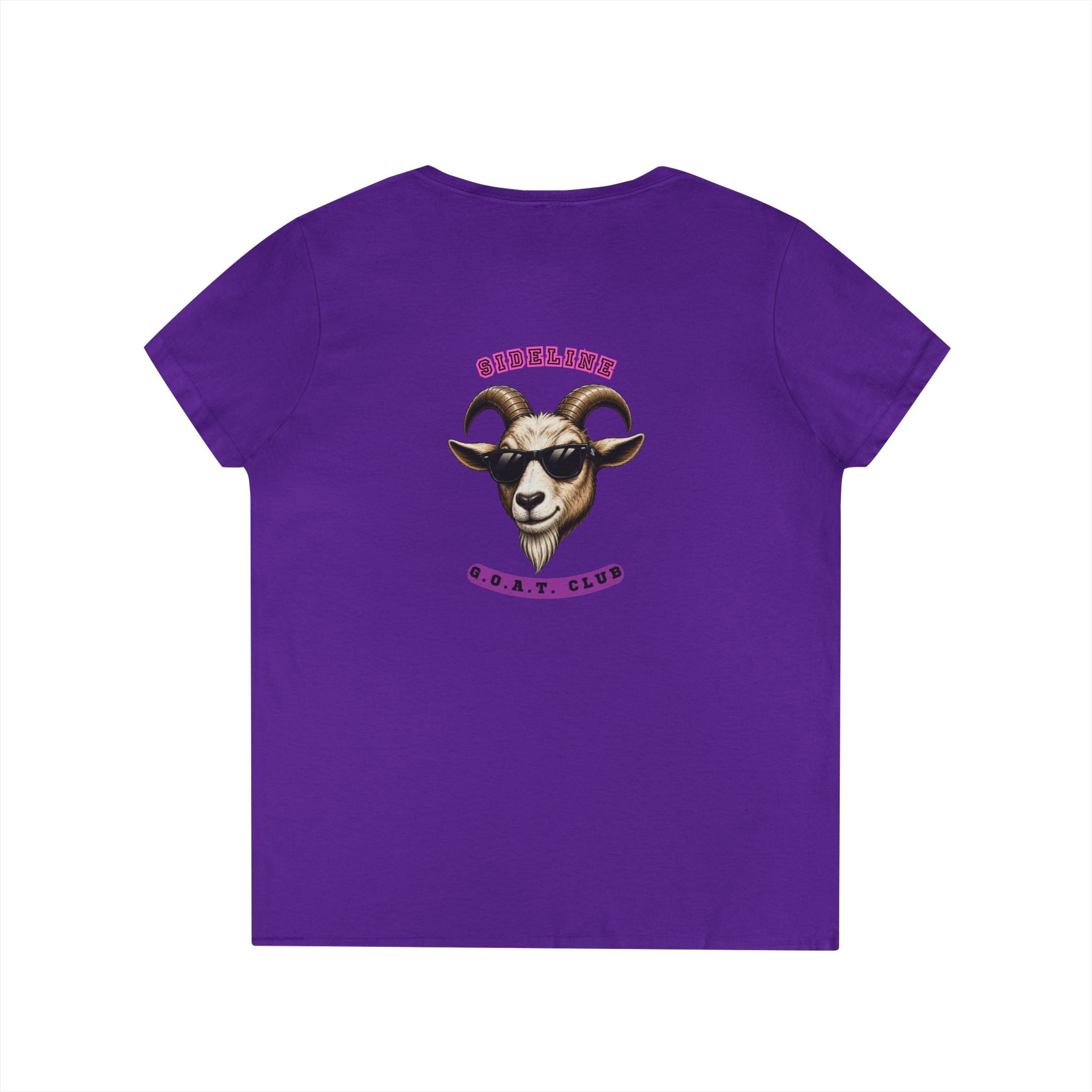 Women's "Sideline G.O.A.T. Club" V-Neck
