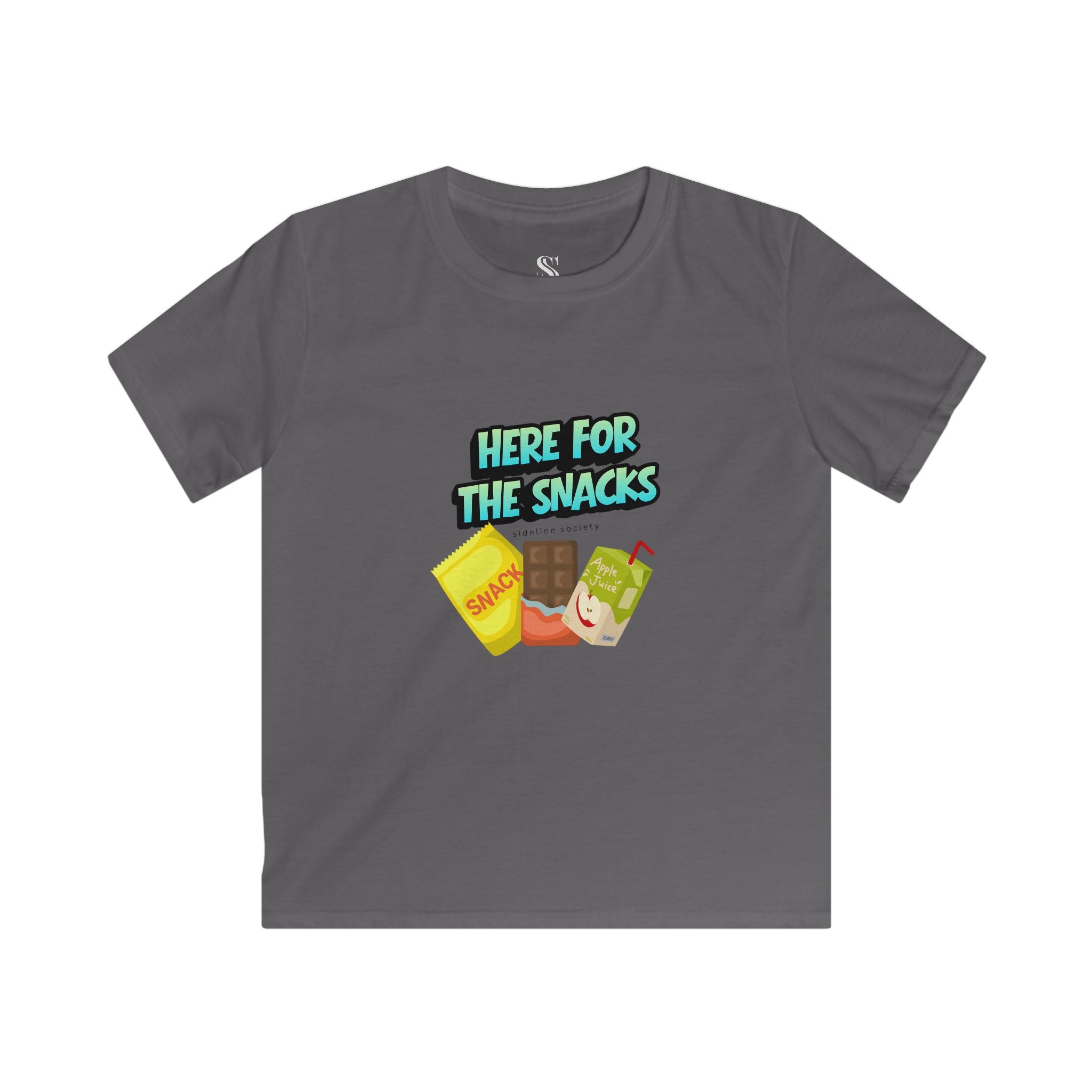 Children's "Here for the Snacks" Graphic Tee
