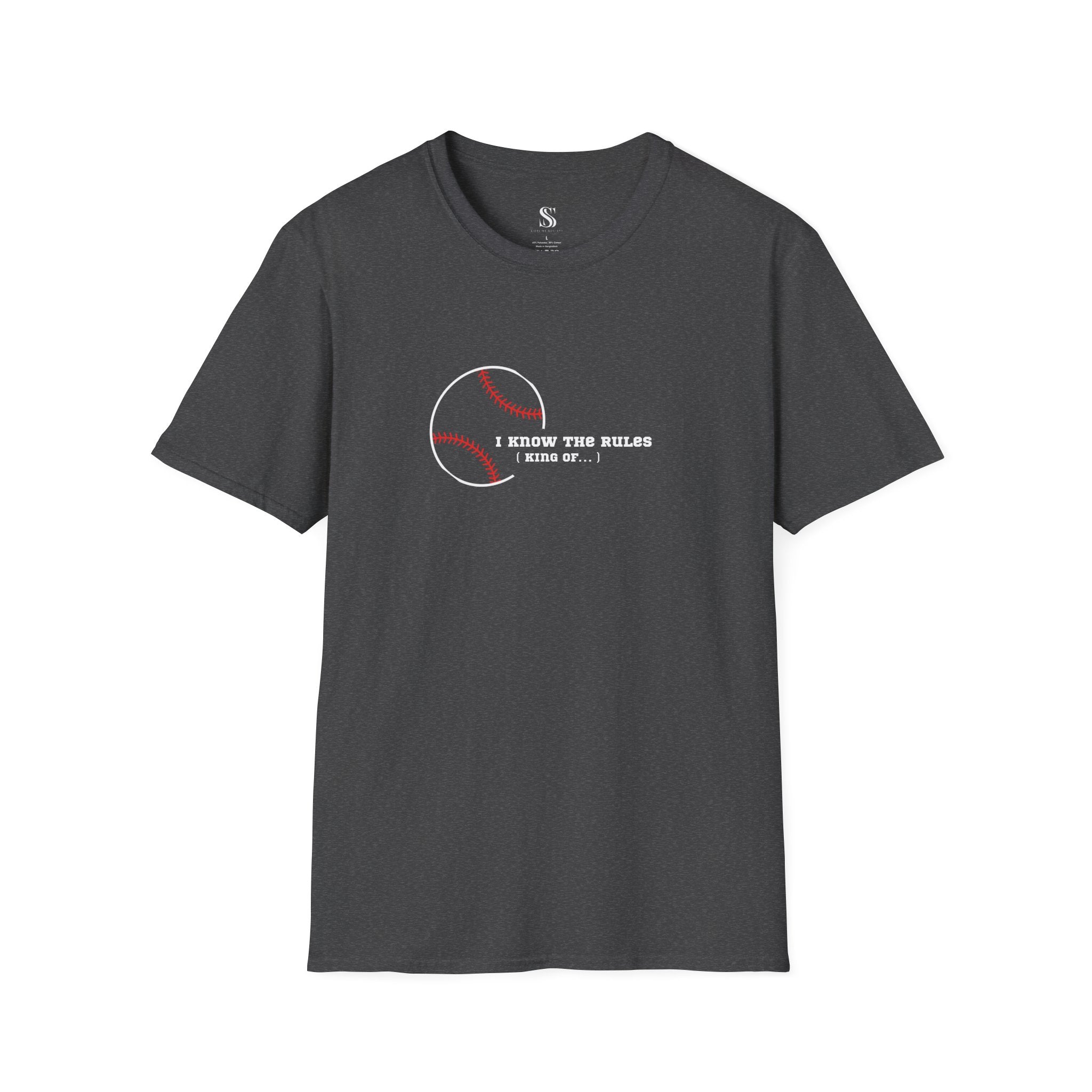 Men's Baseball "I Know the Rules" Tee