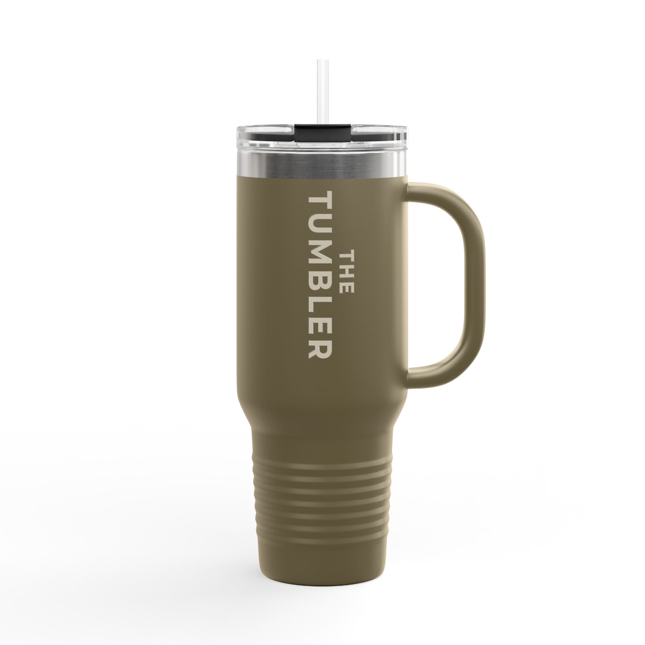 Sideline 40oz. Stainless Insulated Tumbler w/ Straw