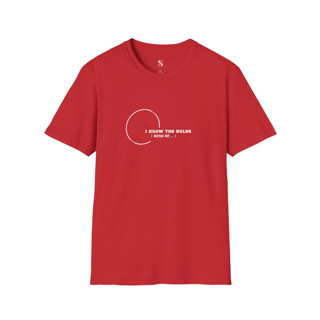 Men's Baseball "I Know the Rules" Tee