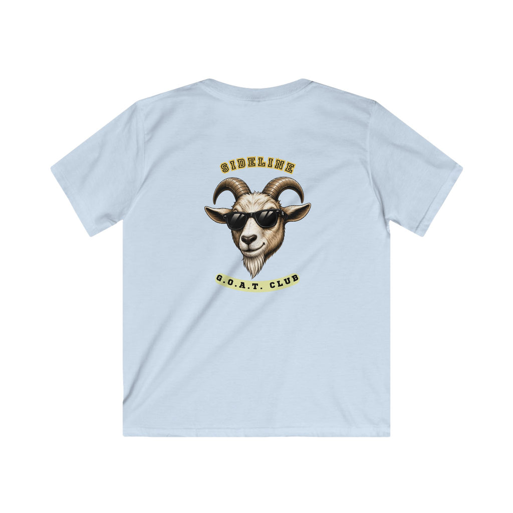 Children's "Sideline G.O.A.T. Club" Graphic Tee