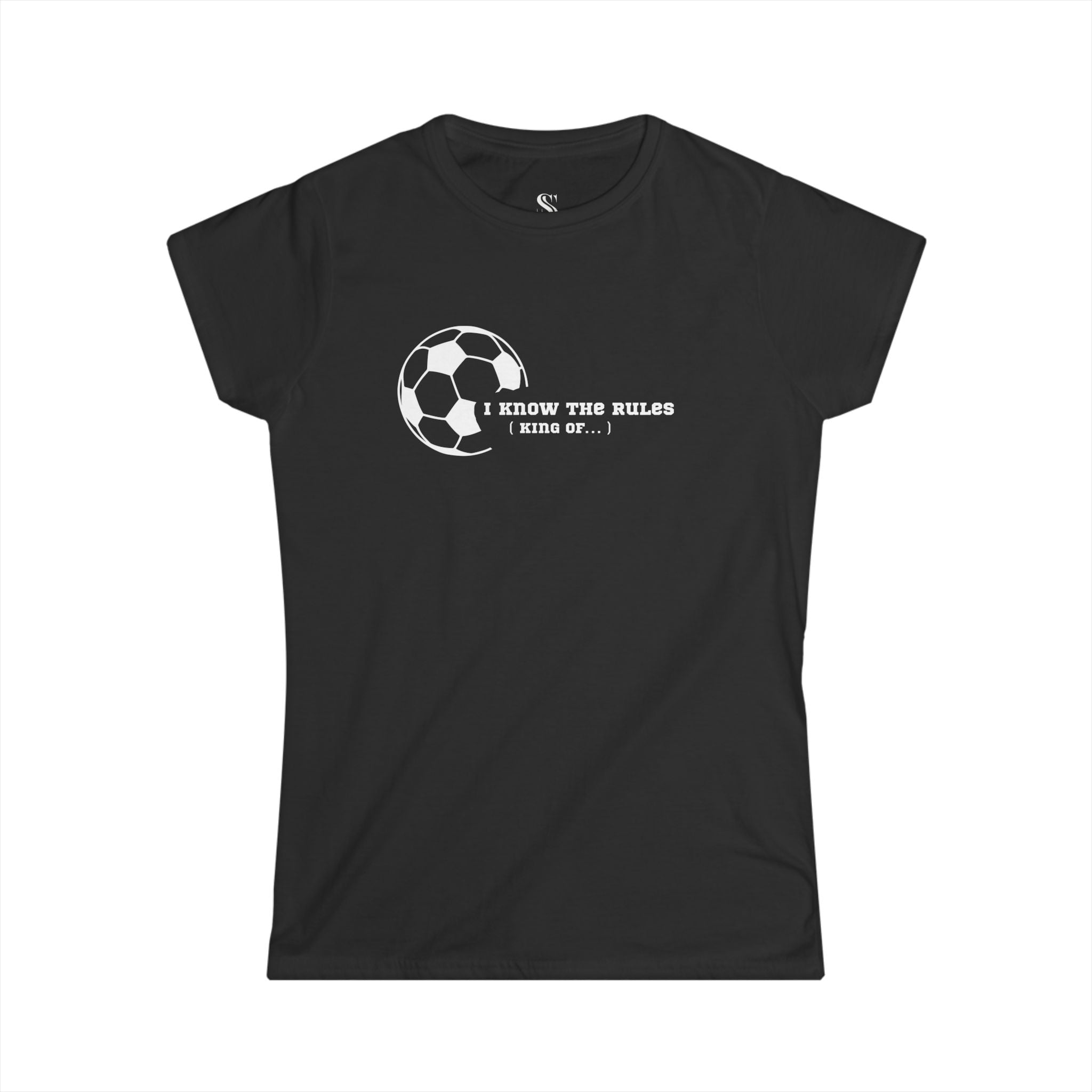 Women’s "I Know the Rules" Soccer Tee