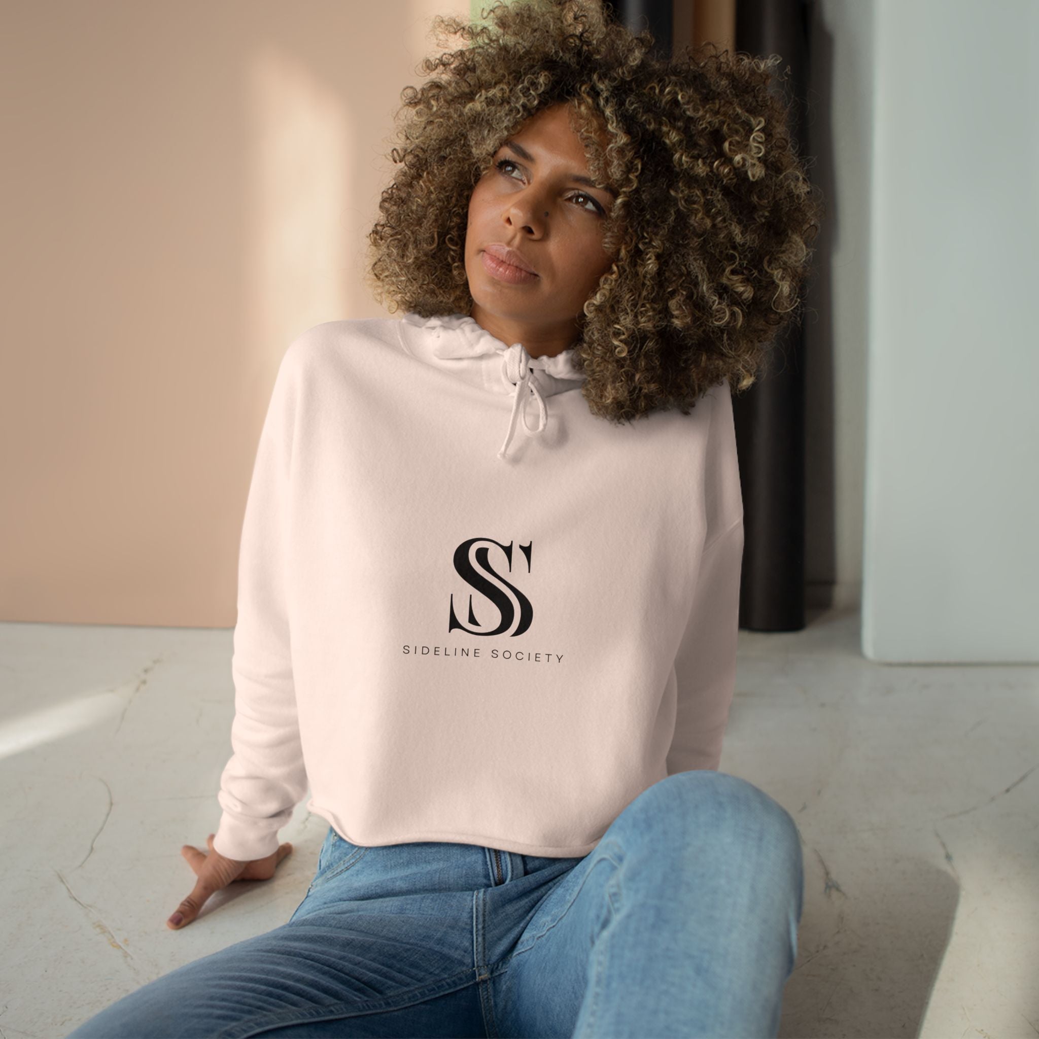 Women's SS Cropped Hoodie
