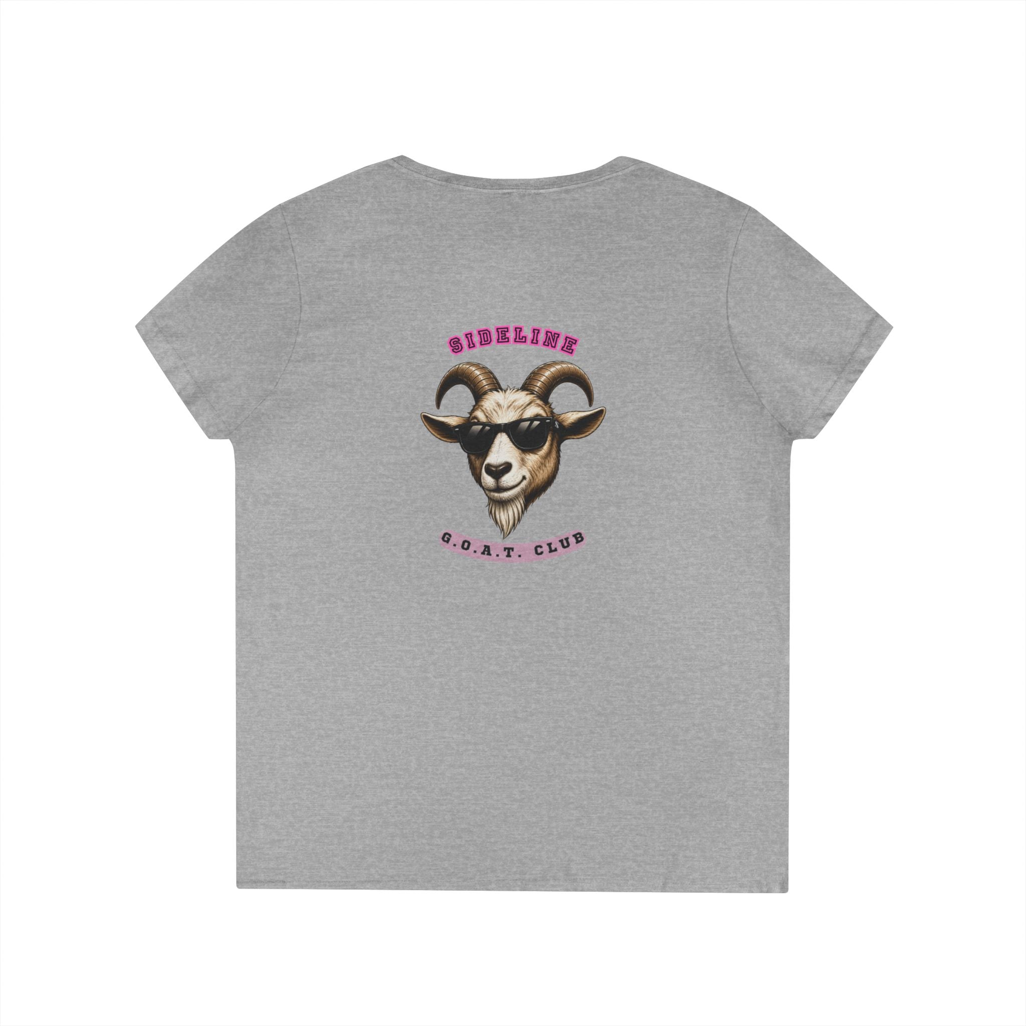 Women's "Sideline G.O.A.T. Club" V-Neck