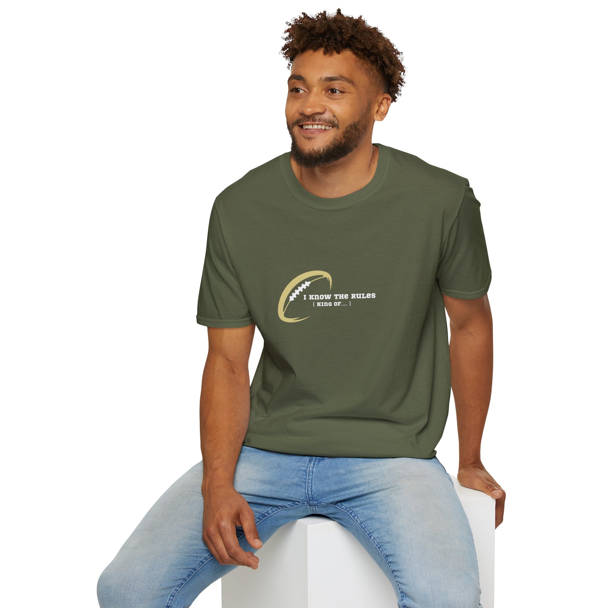 Men's Football "I Know the Rules" Tee