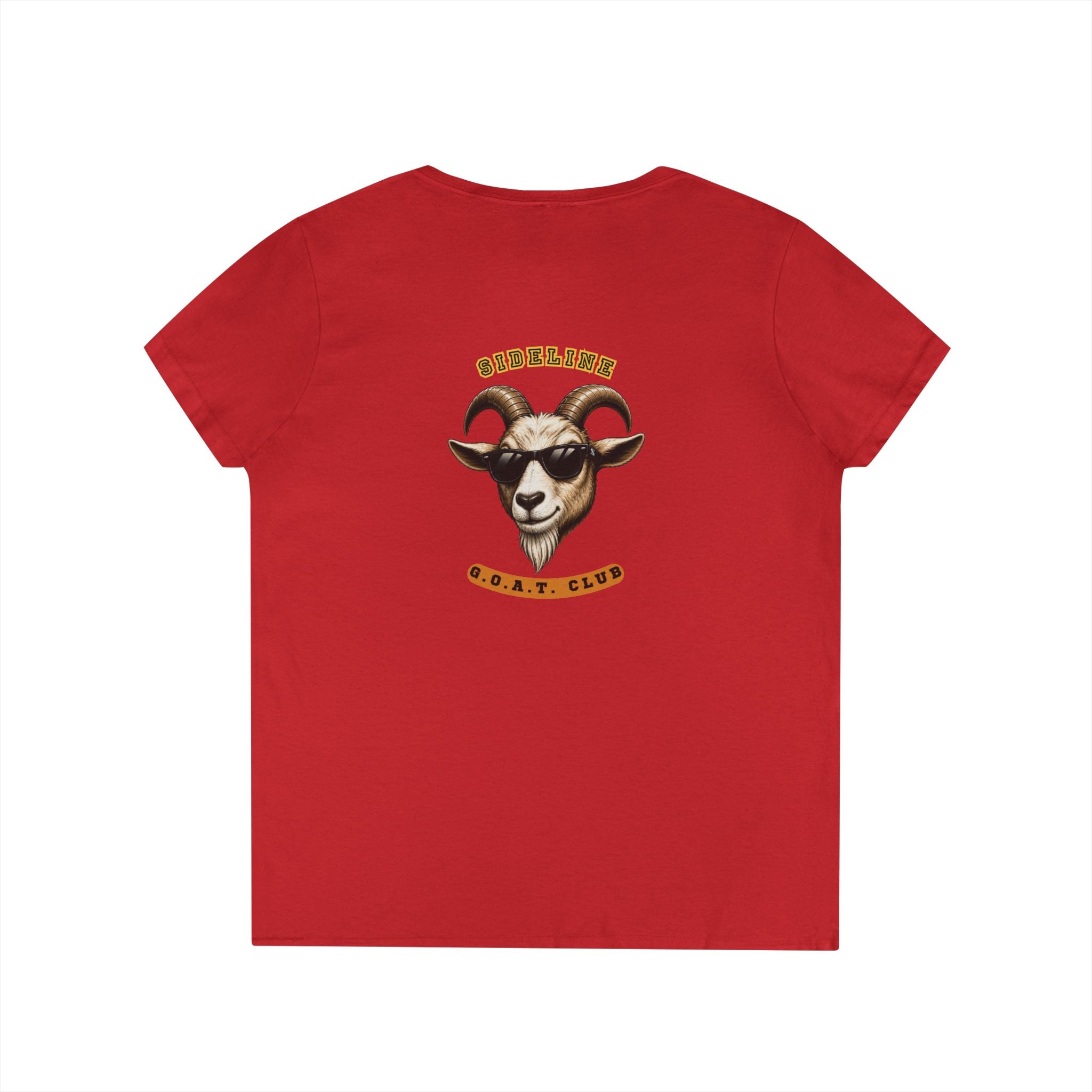 Women's "Sideline G.O.A.T. Club" V-Neck