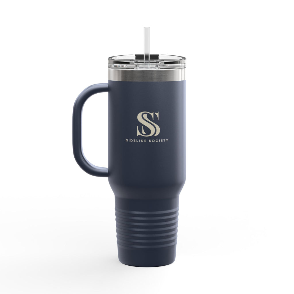 Sideline 40oz. Stainless Insulated Tumbler w/ Straw