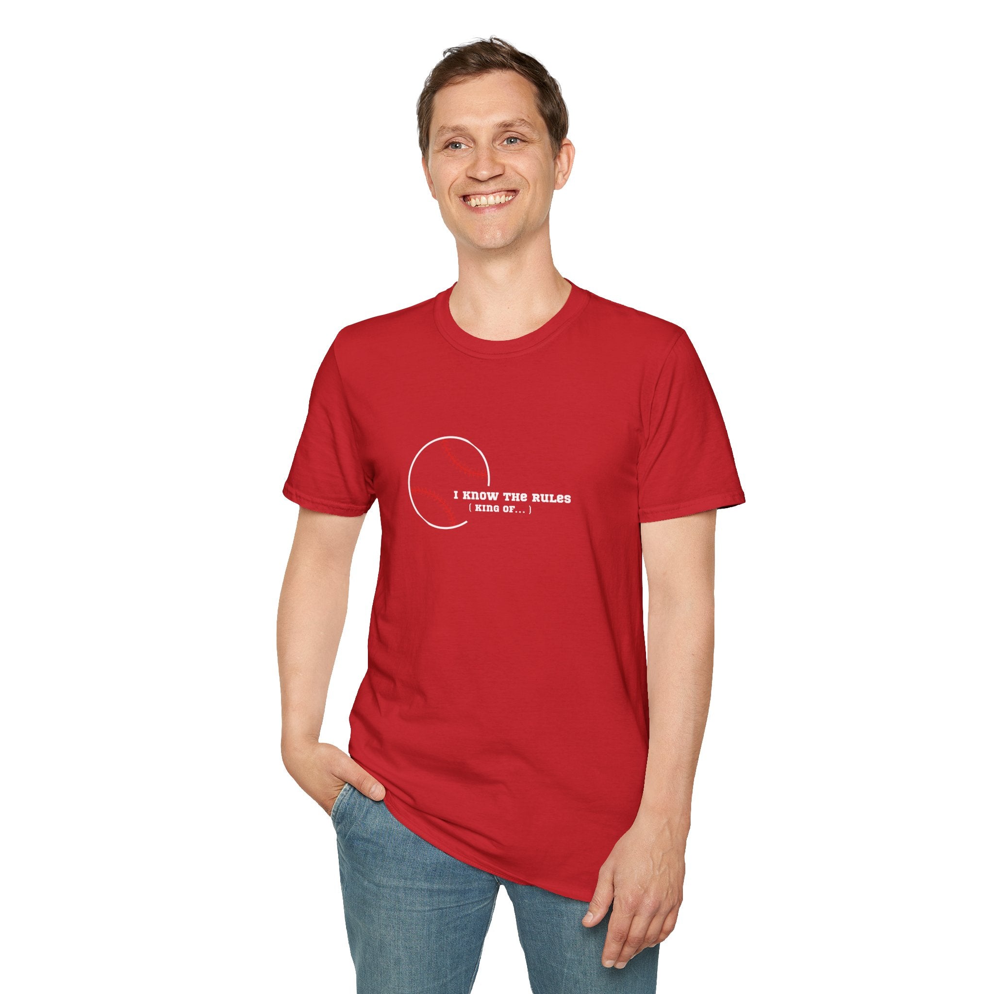 Men's Baseball "I Know the Rules" Tee