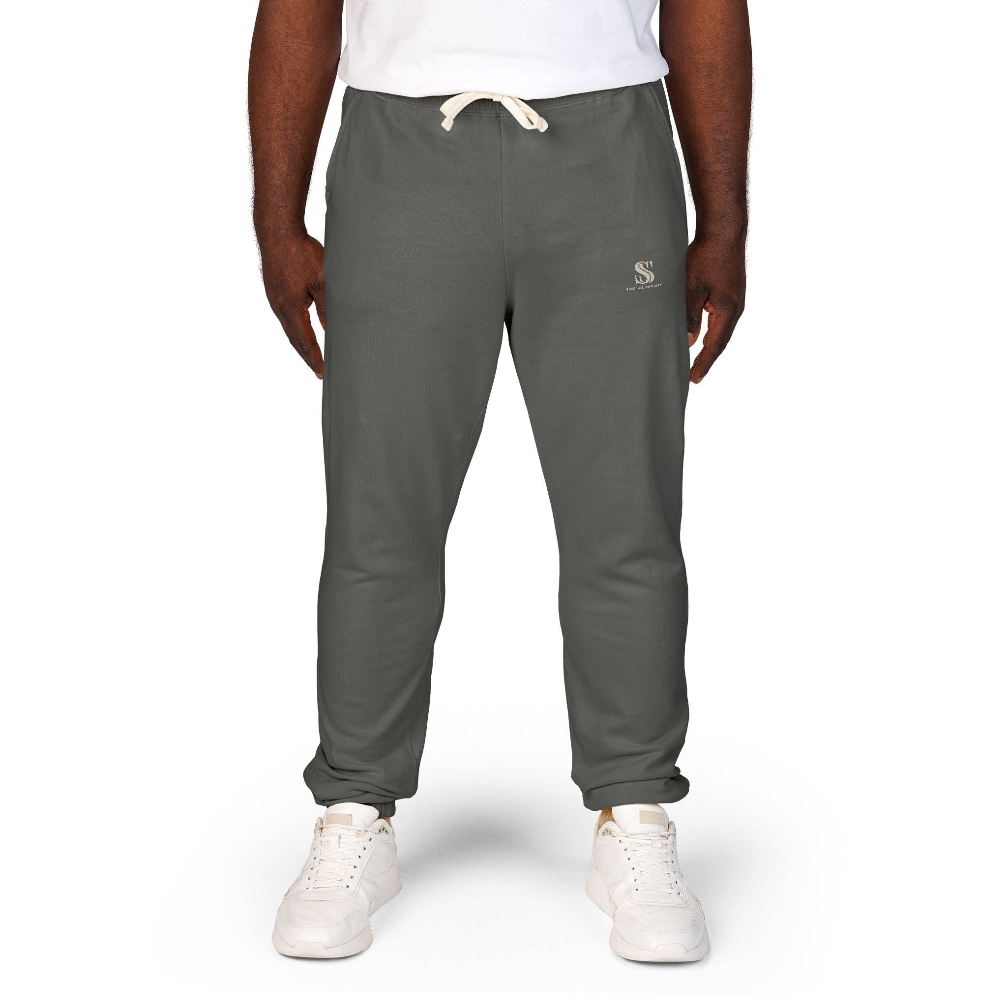 Unisex Embroidered Sea Serpent Joggers