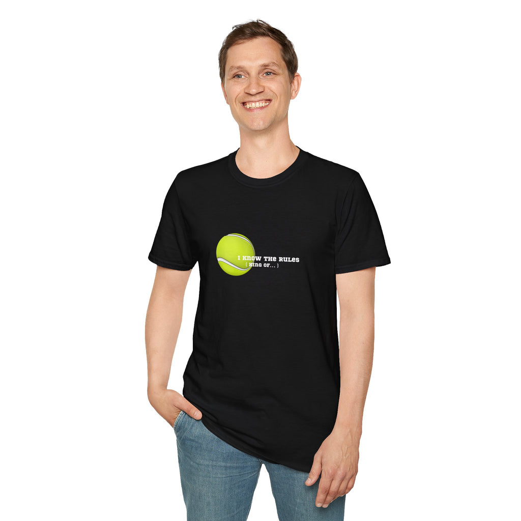 Men's Tennis “I Know the Rules” Tee