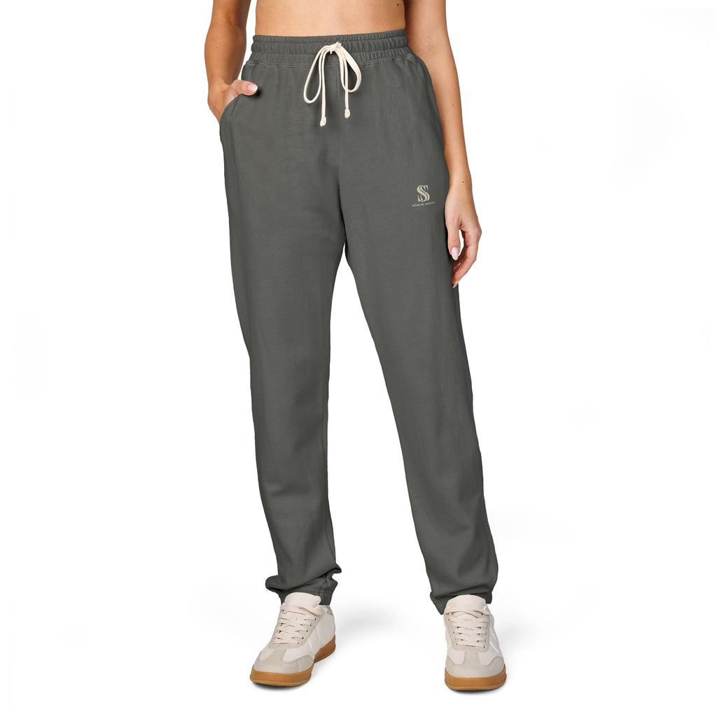 Unisex Embroidered Sea Serpent Joggers